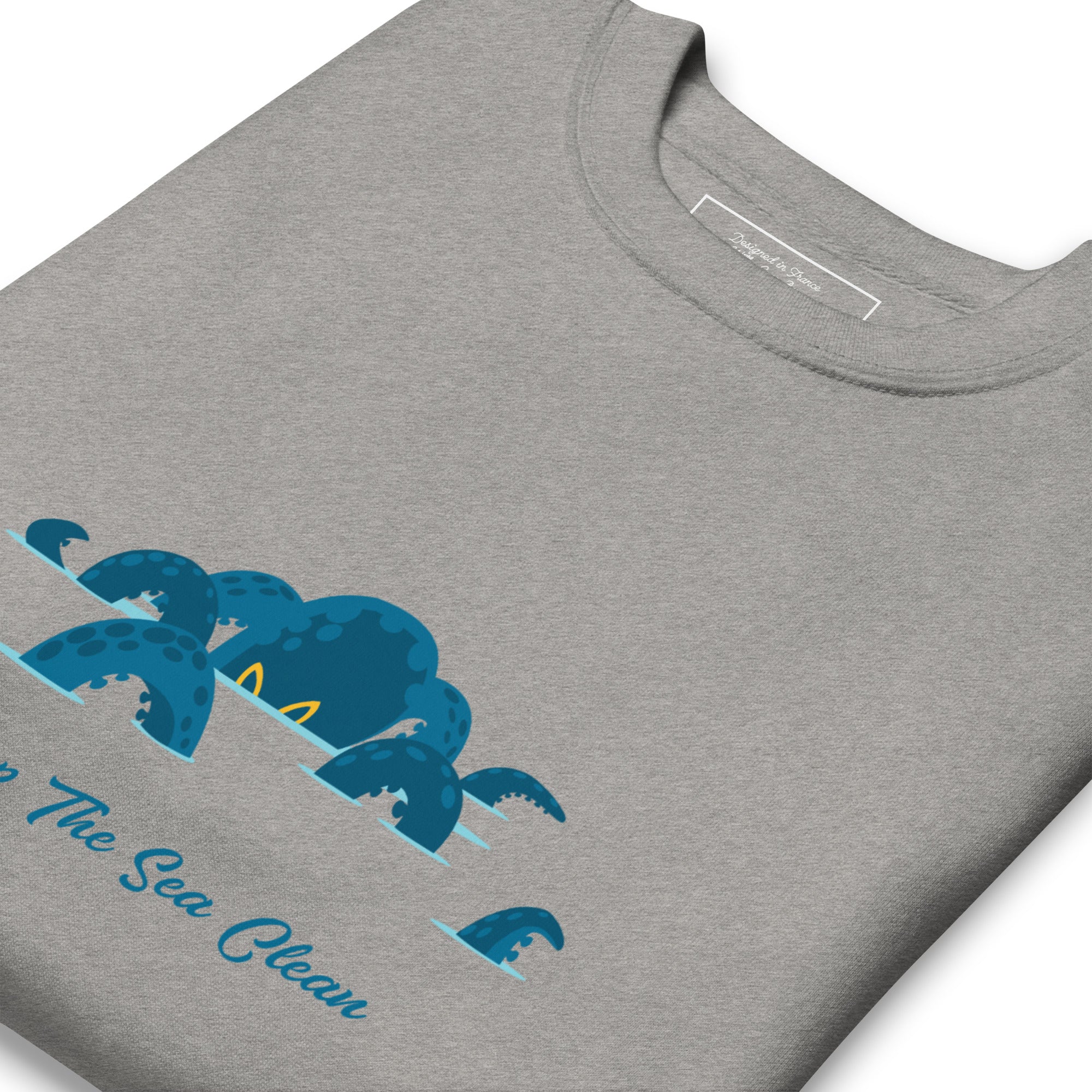 Unisex Premium Sweatshirt Octopus Blue