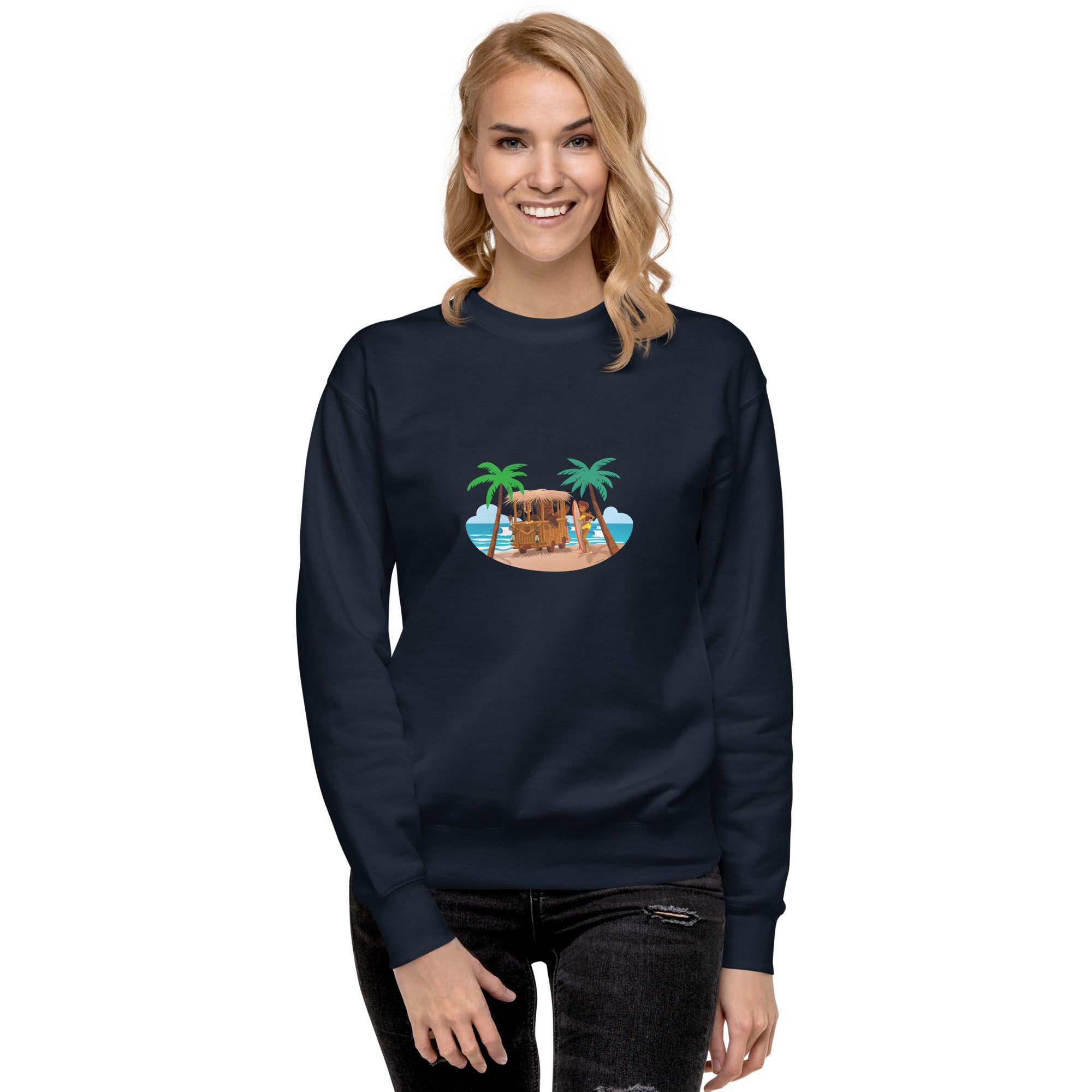 Sweatshirt premium unisexe Tiki Kombi