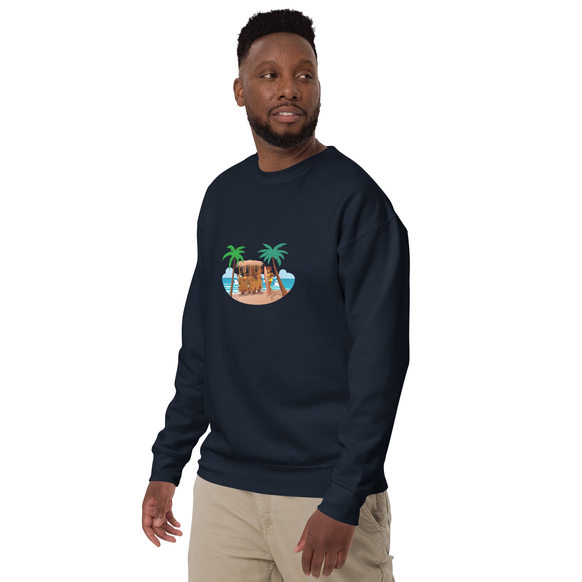 Sweatshirt premium unisexe Tiki Kombi