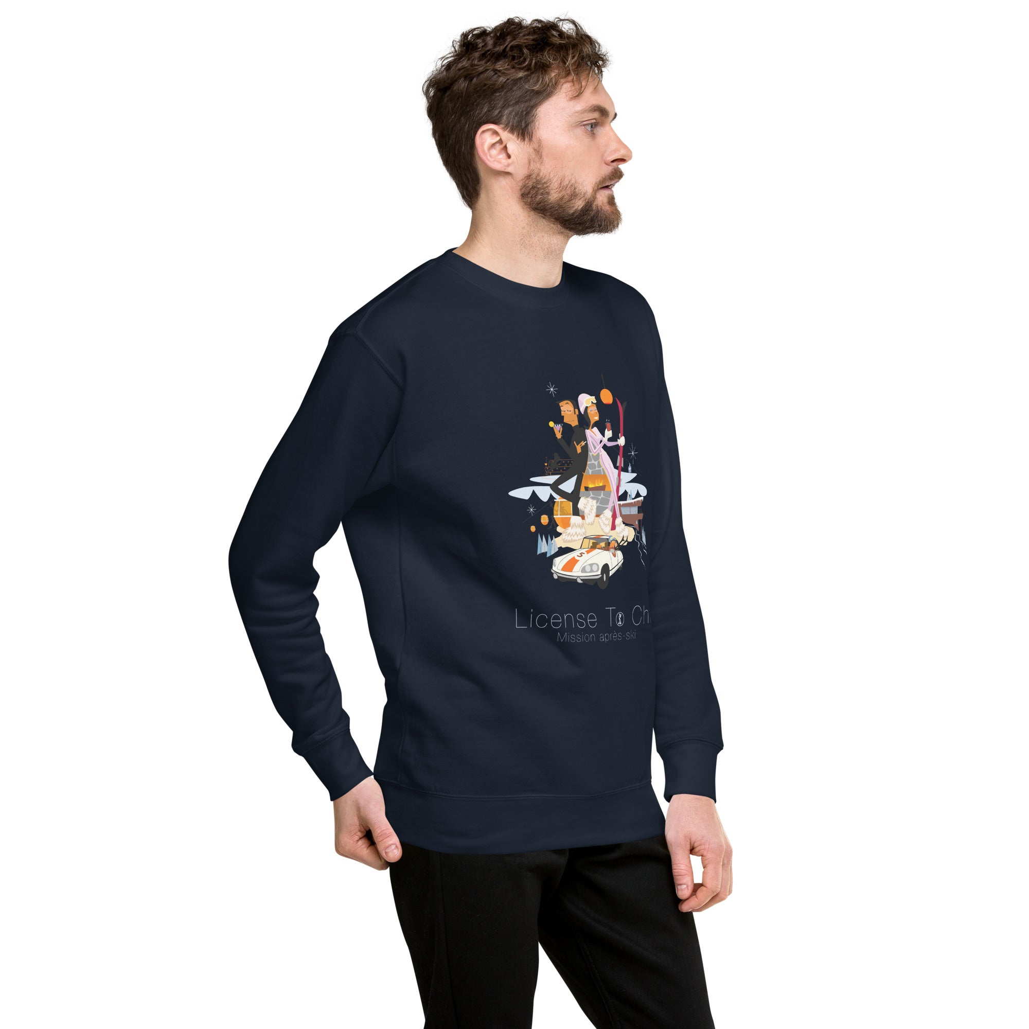 Sweatshirt premium unisexe License To Chill Mission Après-Ski