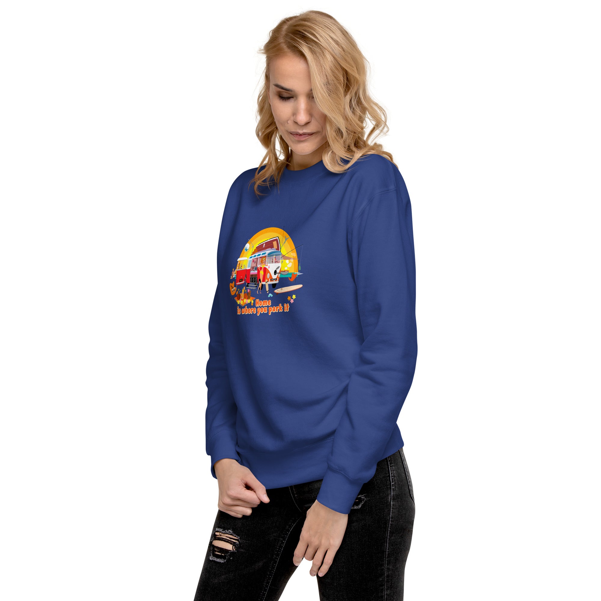 Sweatshirt premium unisexe Ultra Combi Home is where you park it