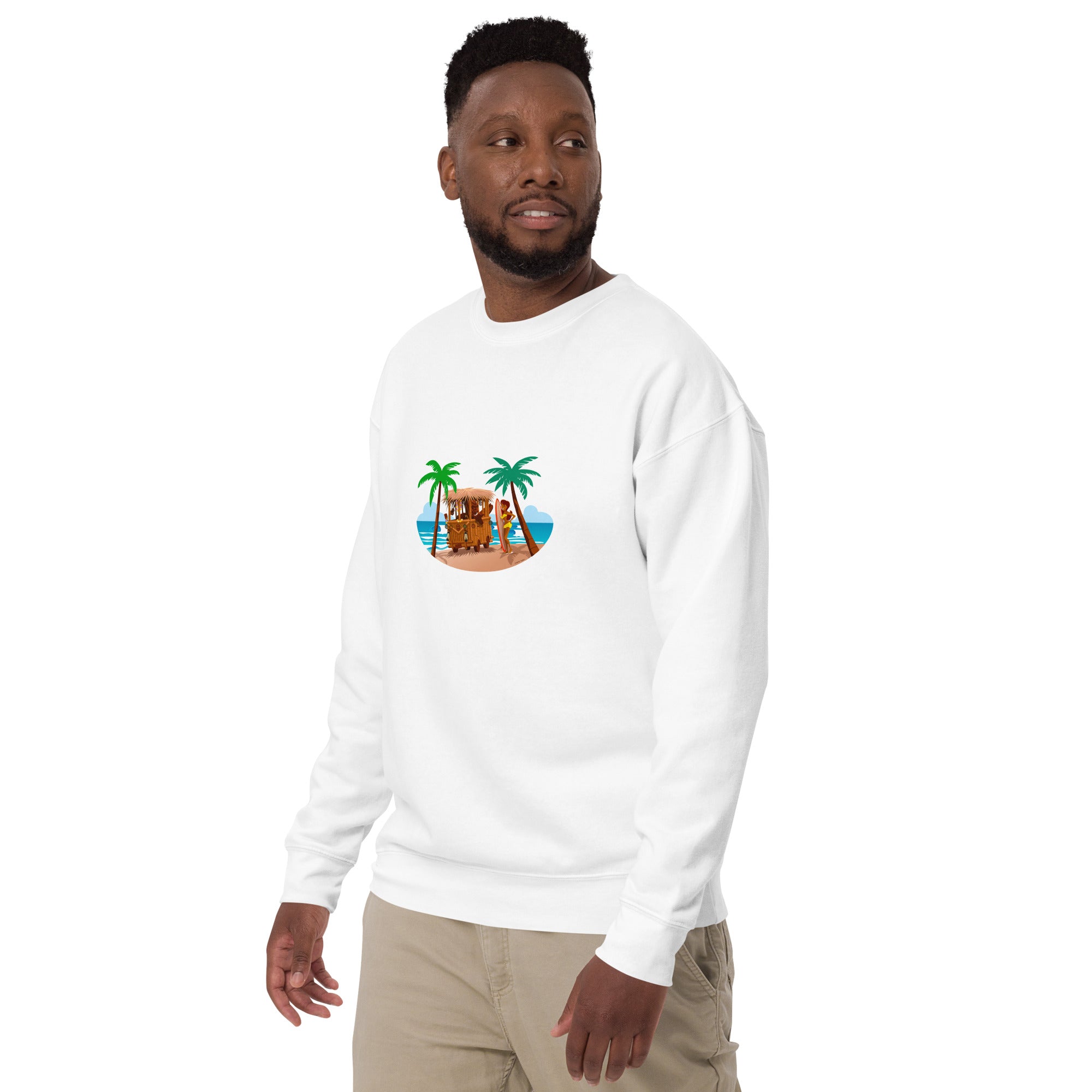 Sweatshirt premium unisexe Tiki Kombi