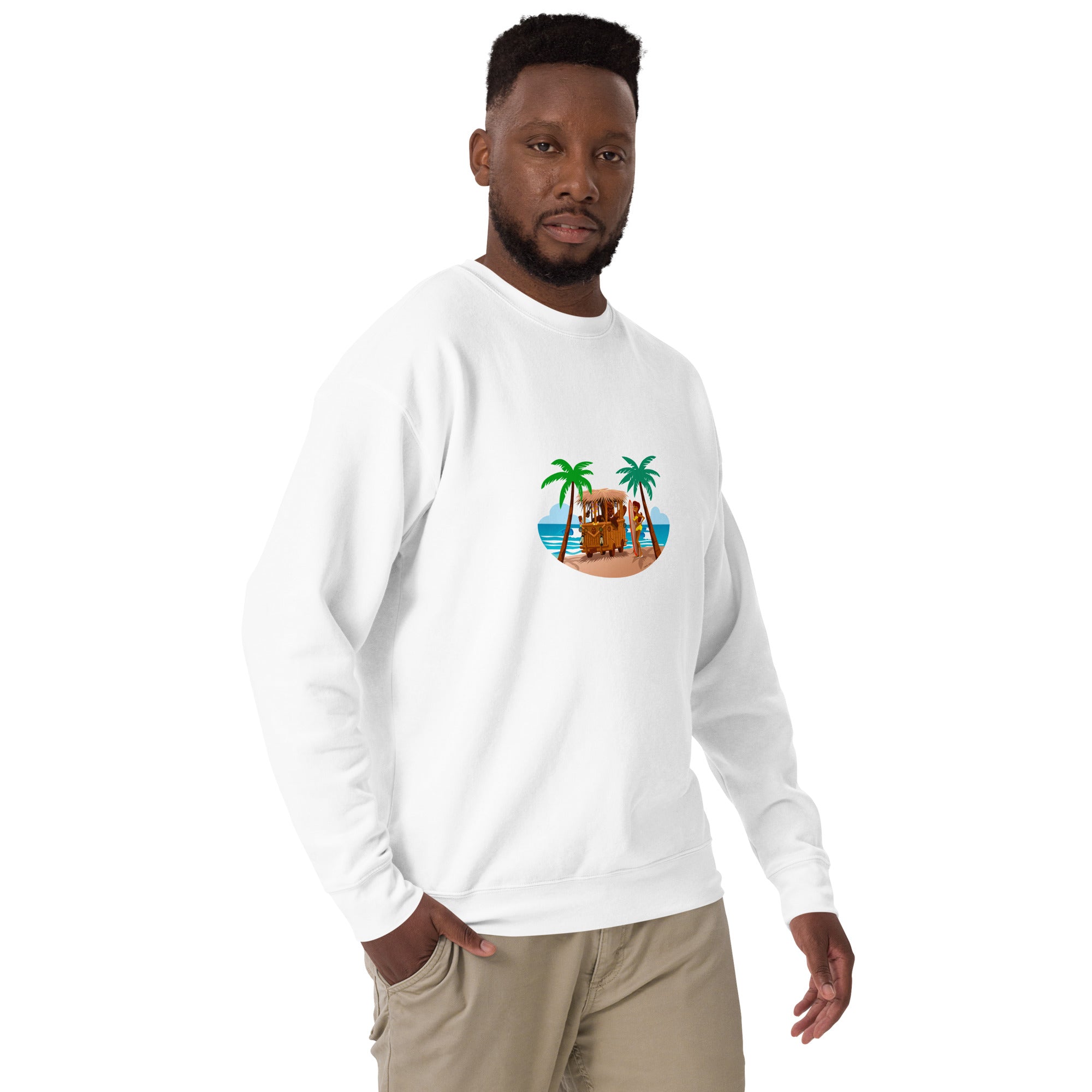 Sweatshirt premium unisexe Tiki Kombi