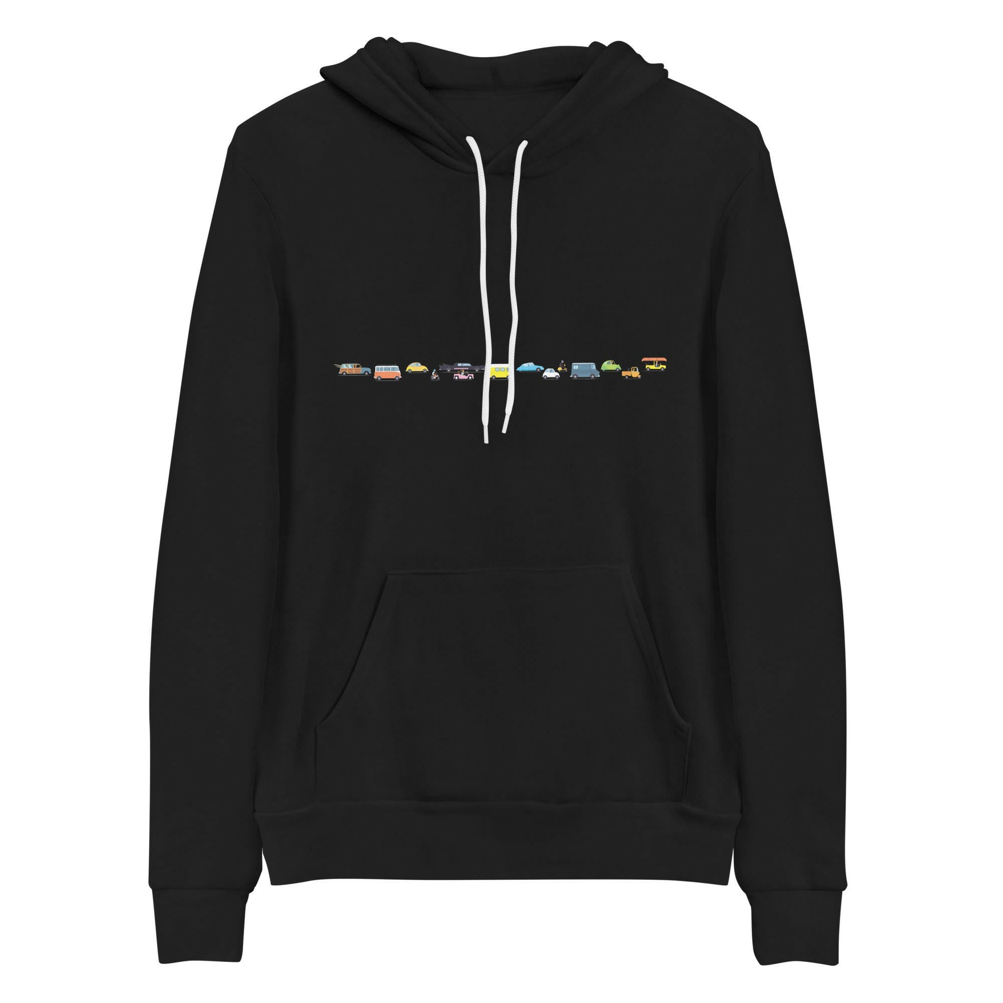 Unisex hoodie Vintage Cars Traffic Jam