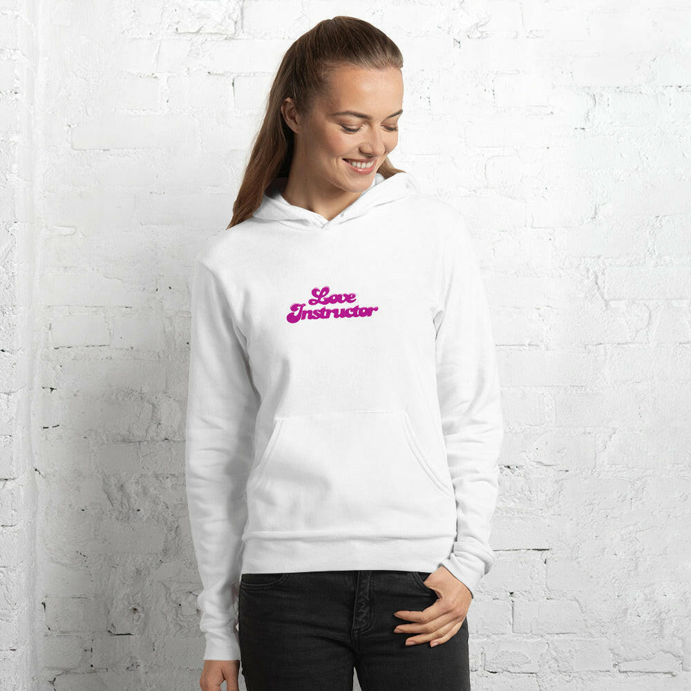 Unisex hoodie Love Instructor