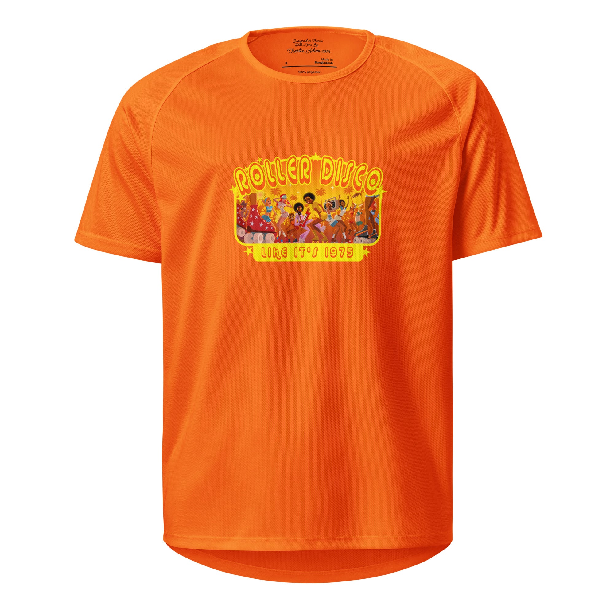 T-shirts de sport respirant Roller Disco 1975