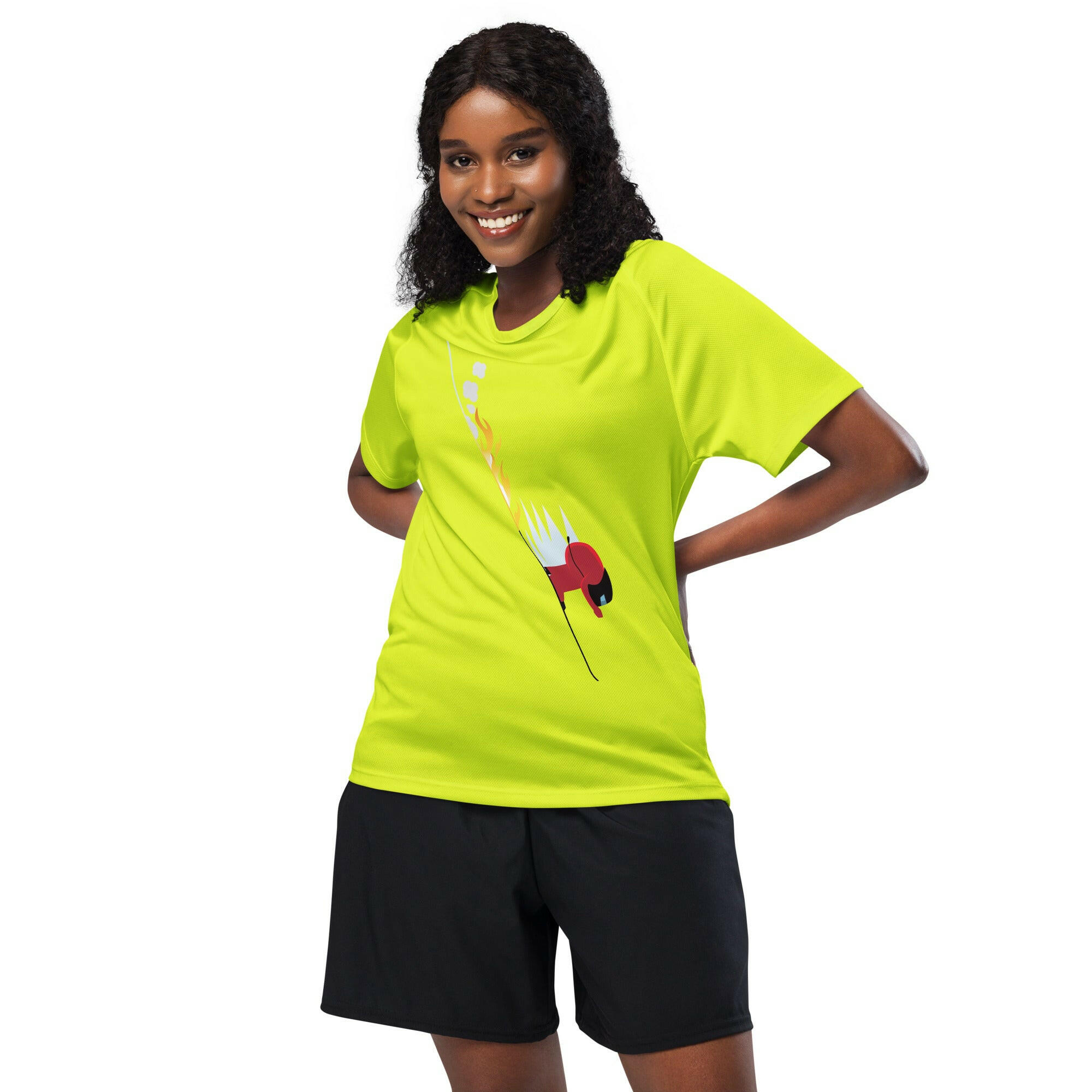 Unisex sports jersey Speed Skier