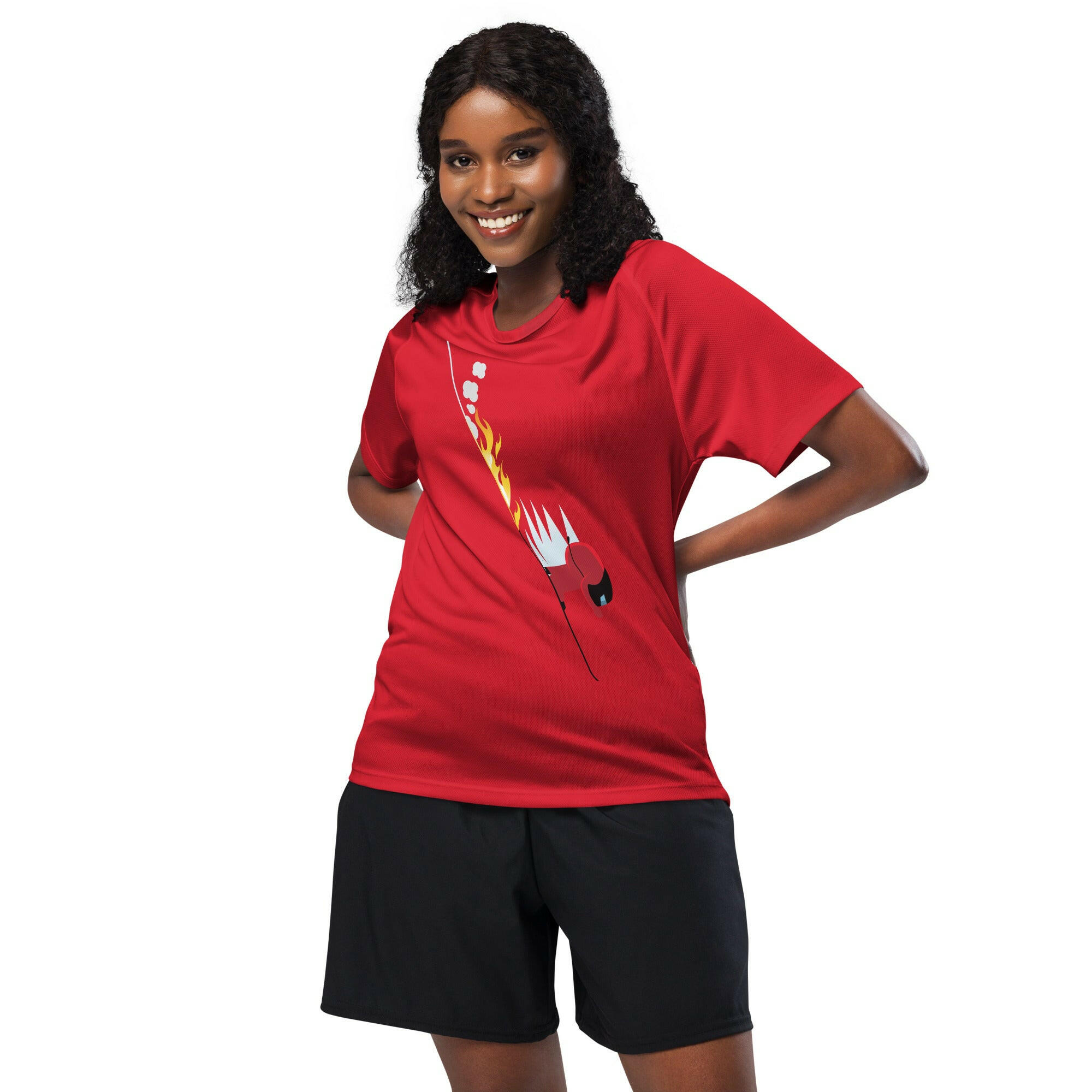 Unisex sports jersey Speed Skier