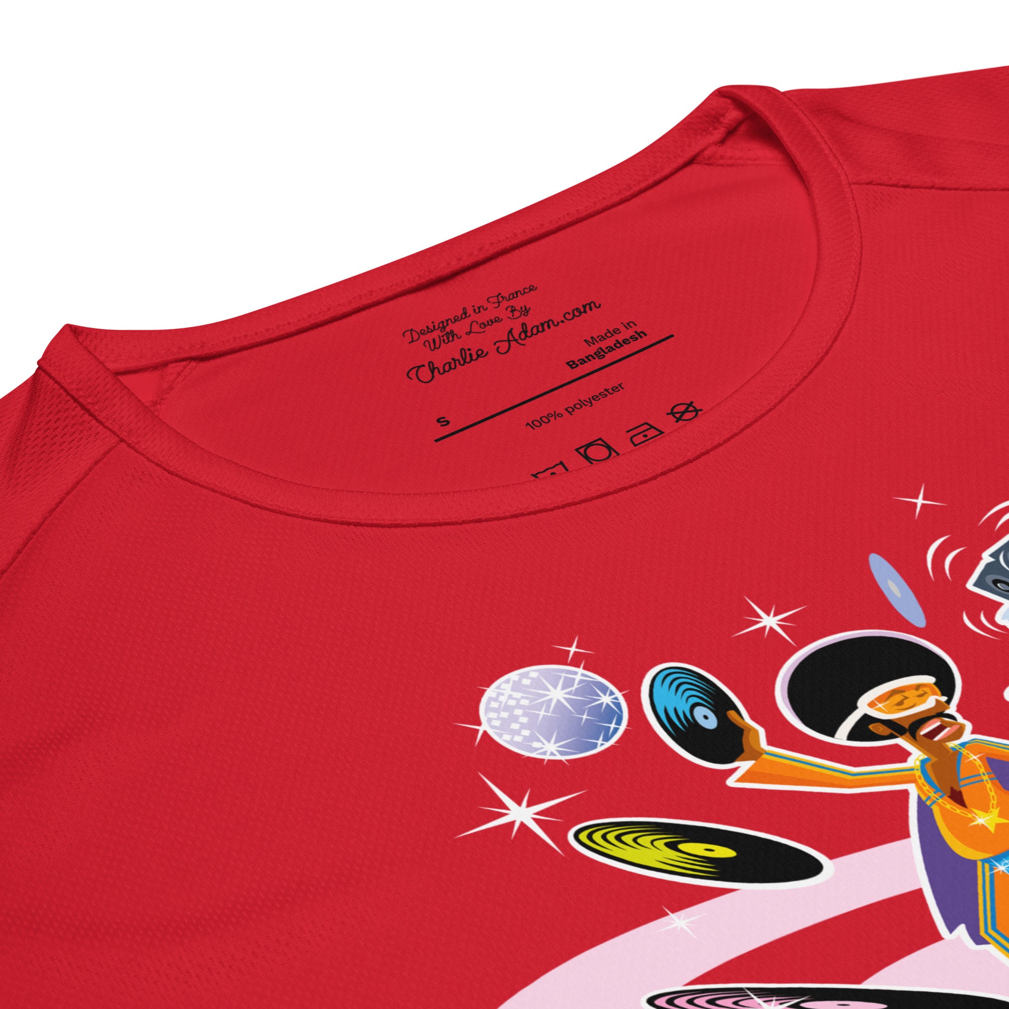 T-shirts de sport respirant Superboogieman Saves the Party