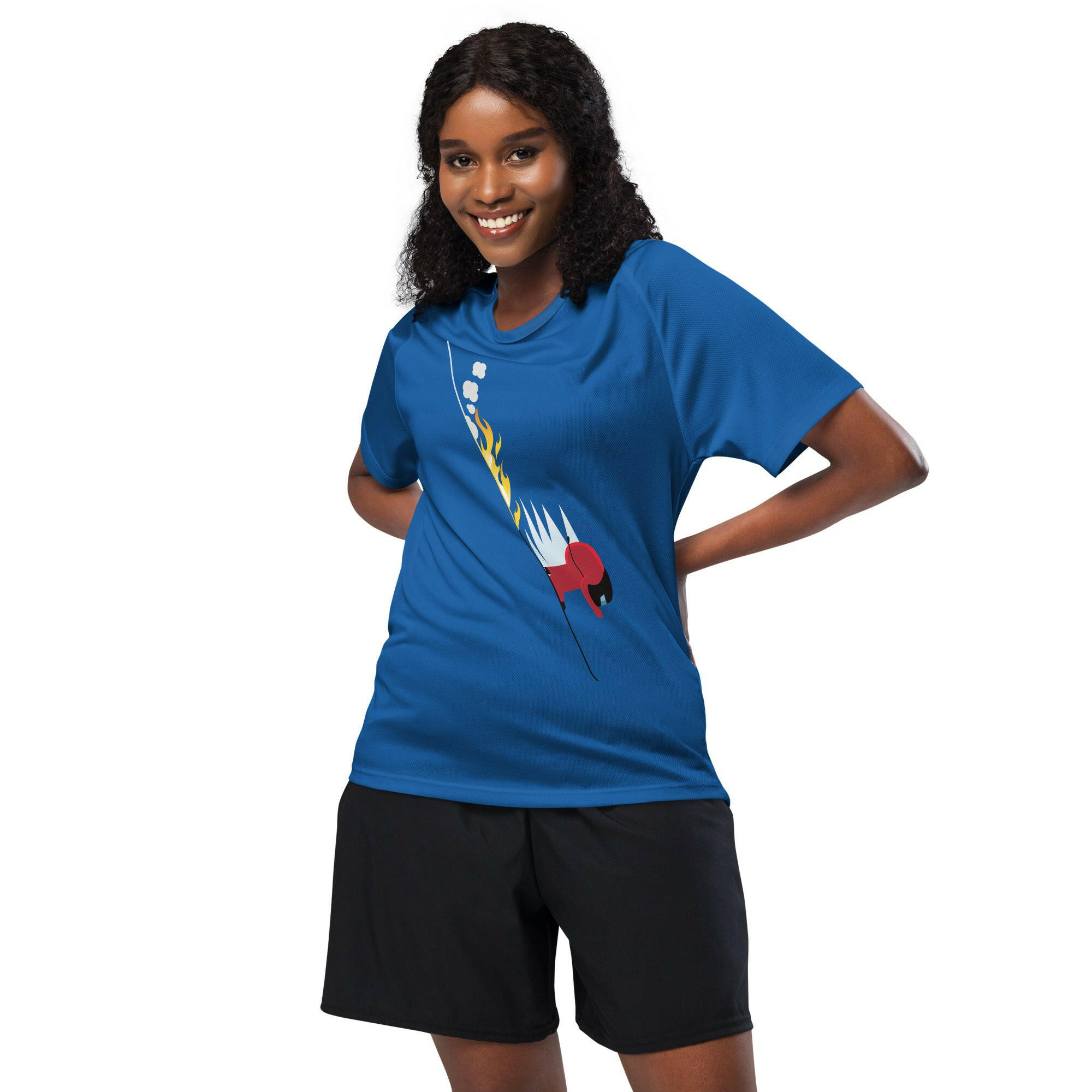 Unisex sports jersey Speed Skier