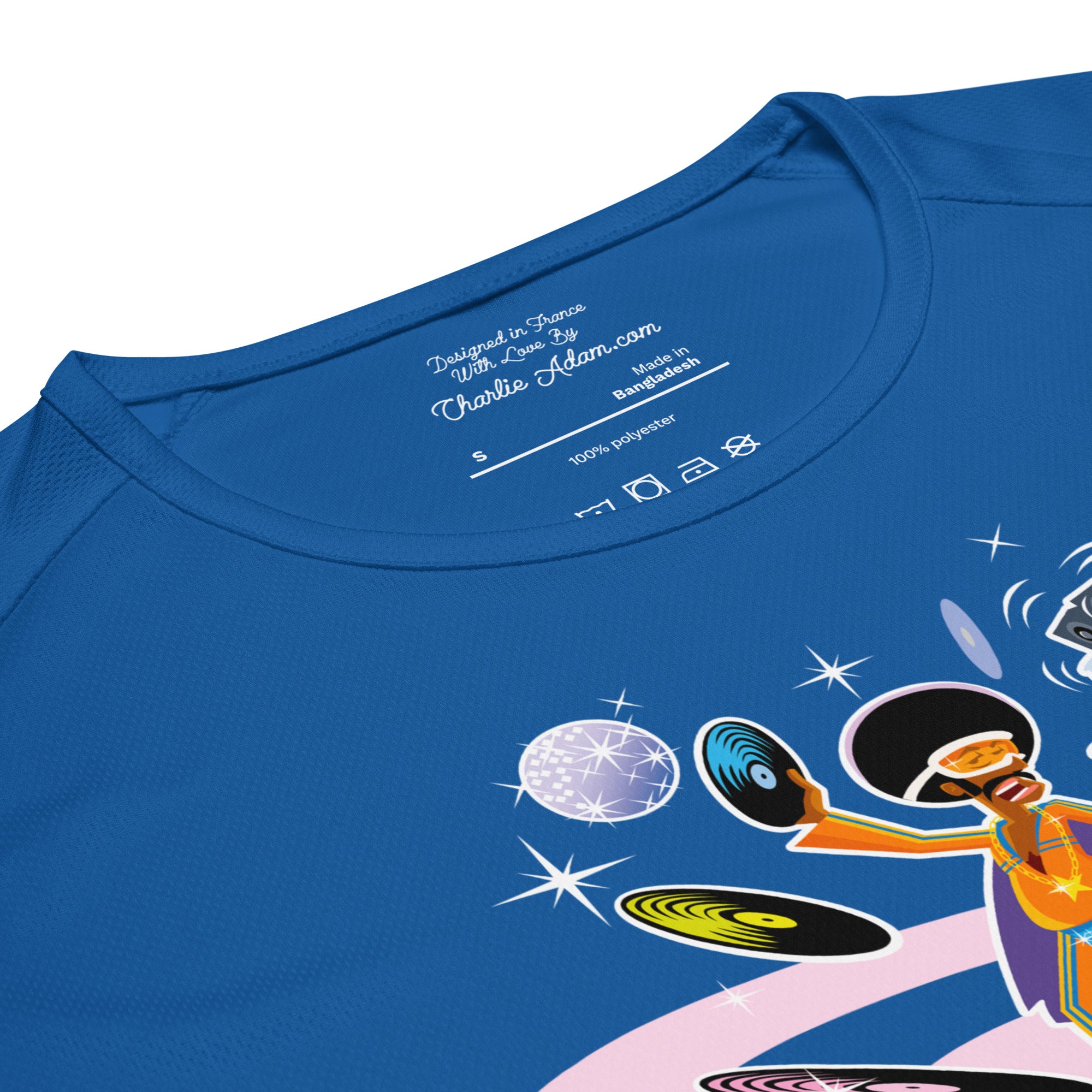 T-shirts de sport respirant Superboogieman Saves the Party