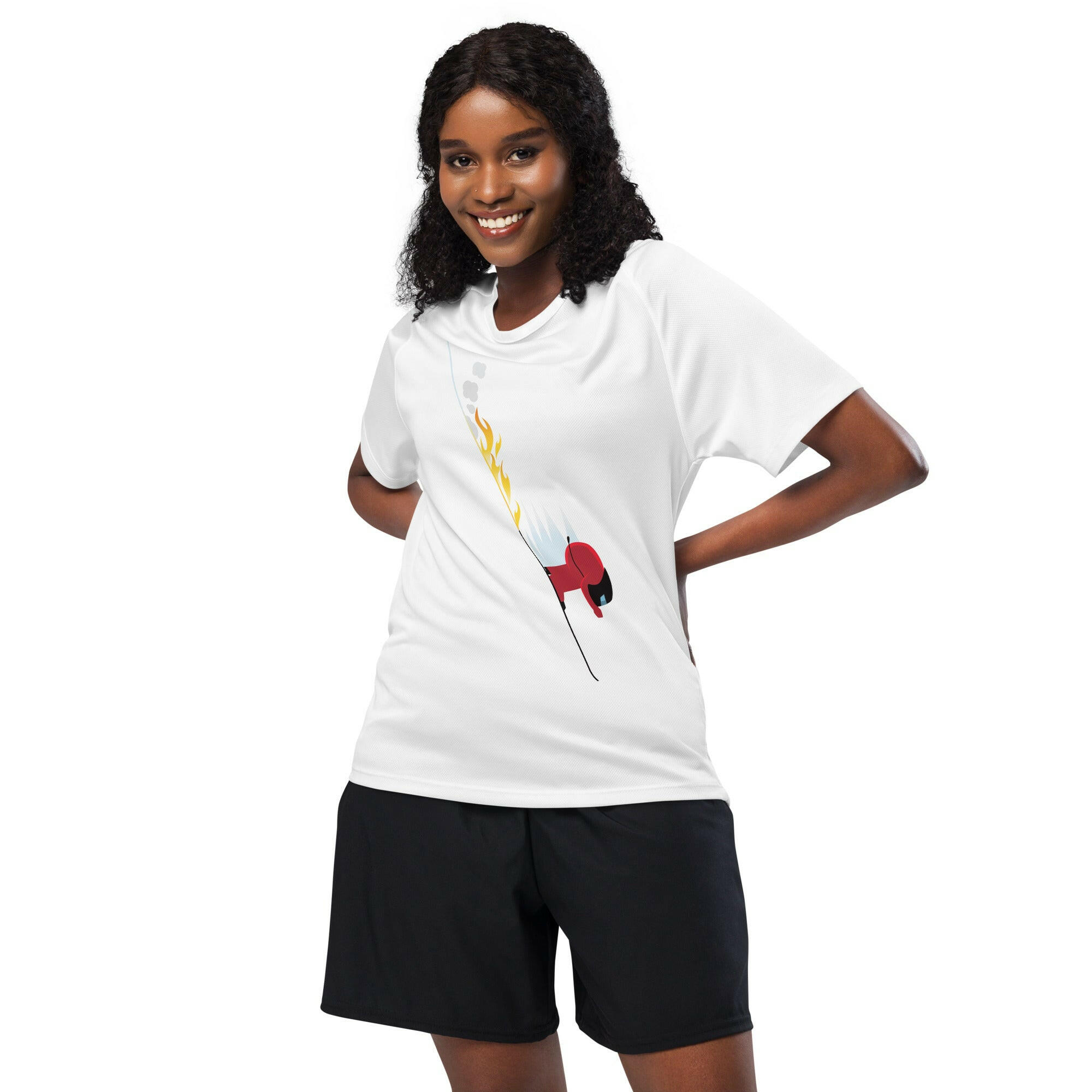 Unisex sports jersey Speed Skier