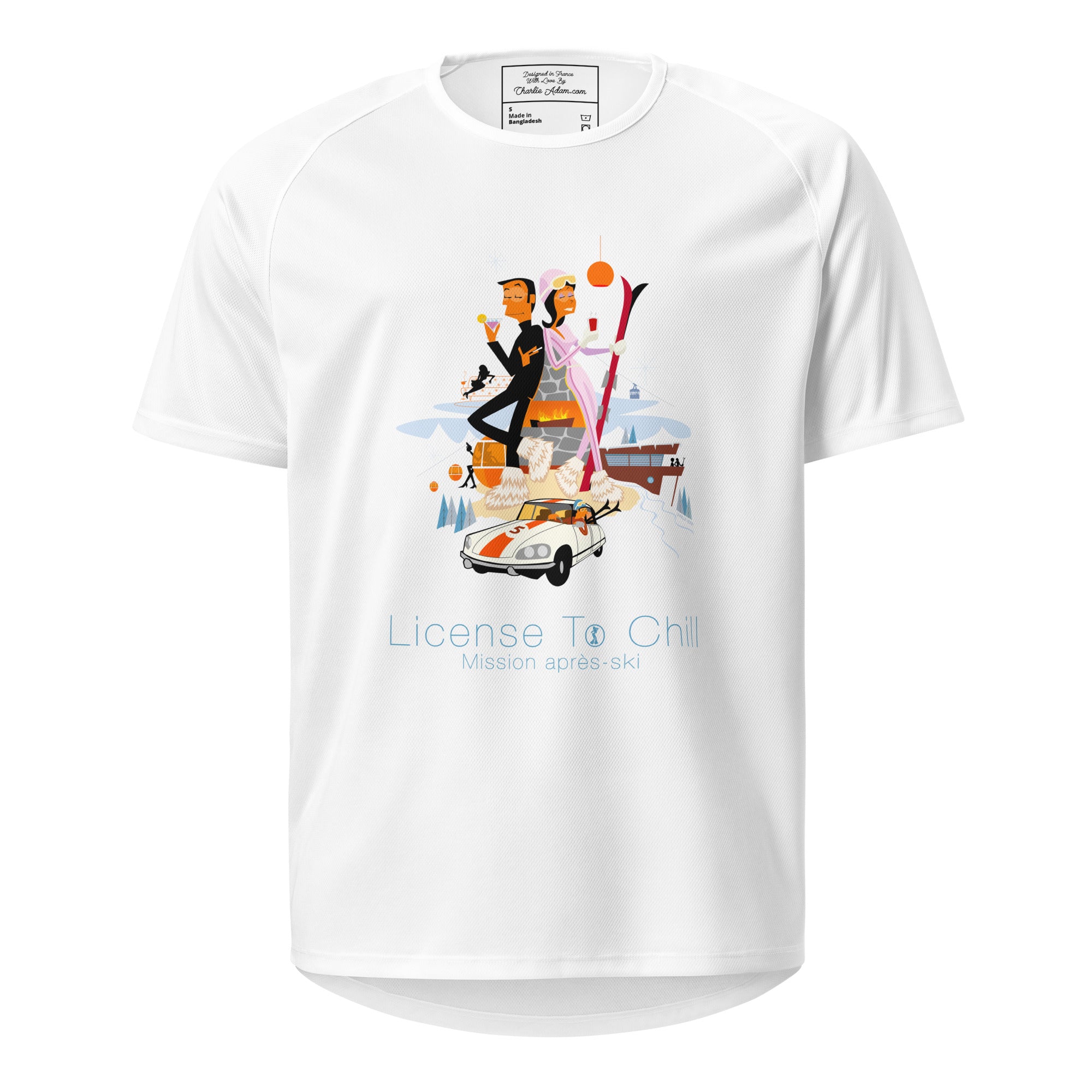 T-shirts de sport respirant License To Chill Mission Après-Ski