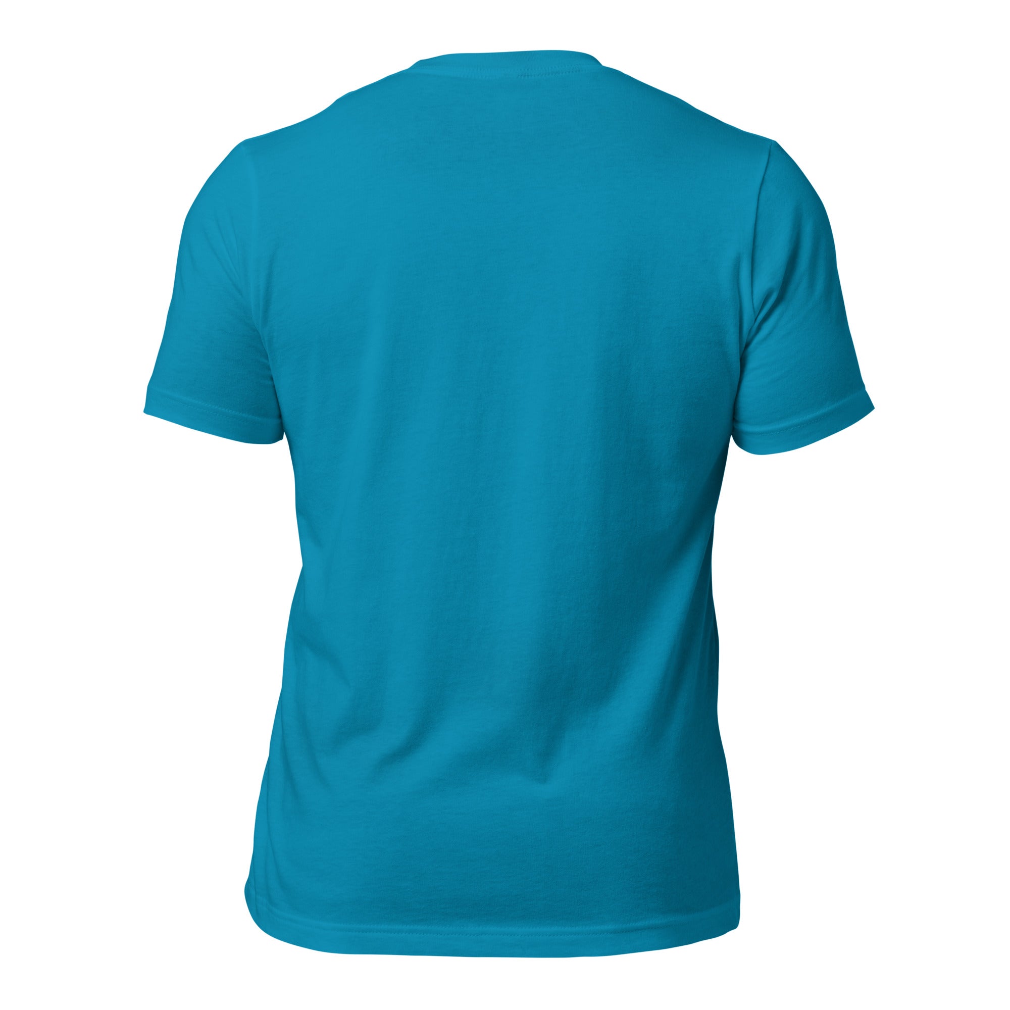 Unisex t-shirt No Skiboots on Dancefloor on bright colors