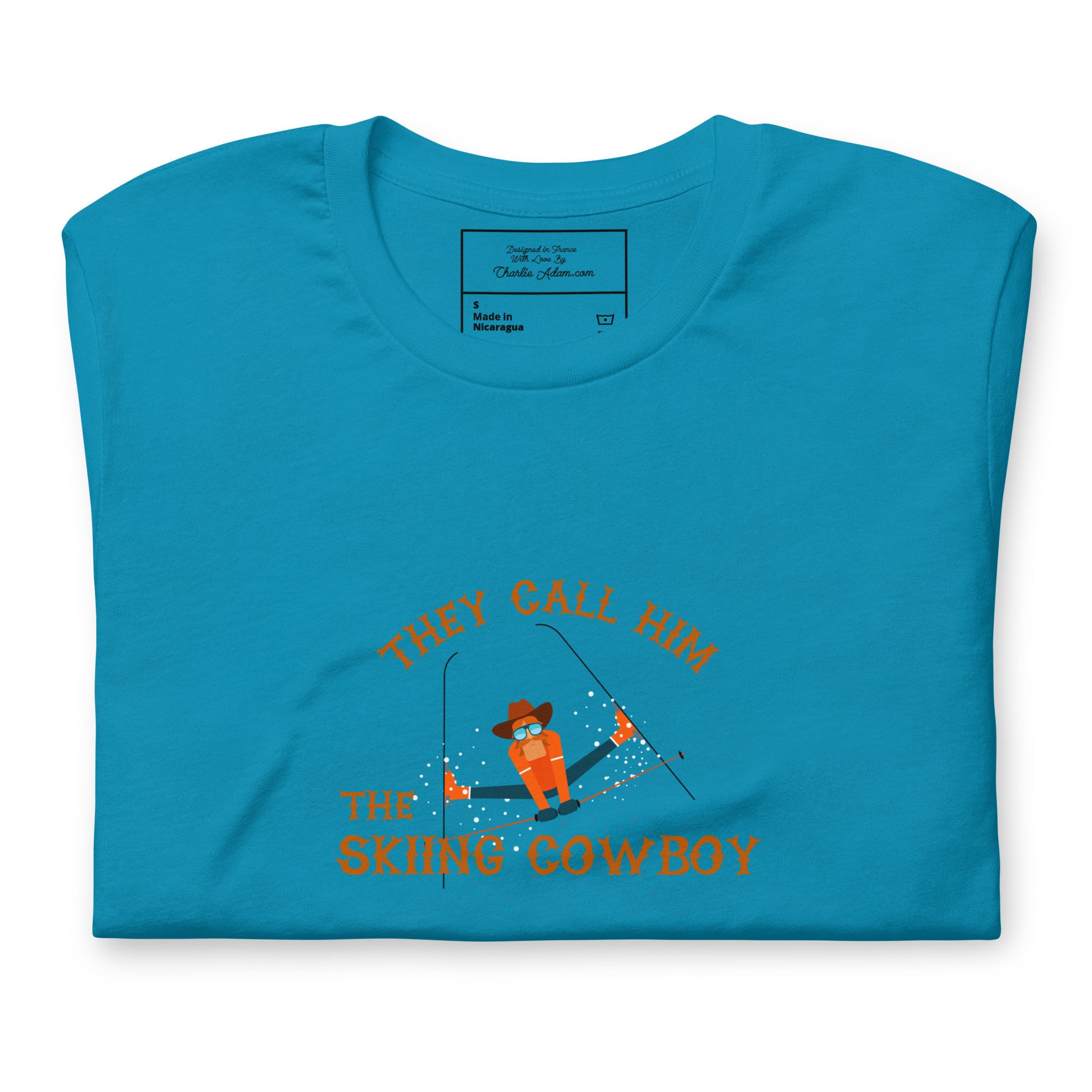 T-shirt en coton unisexe Hot Dogger sur couleurs vives