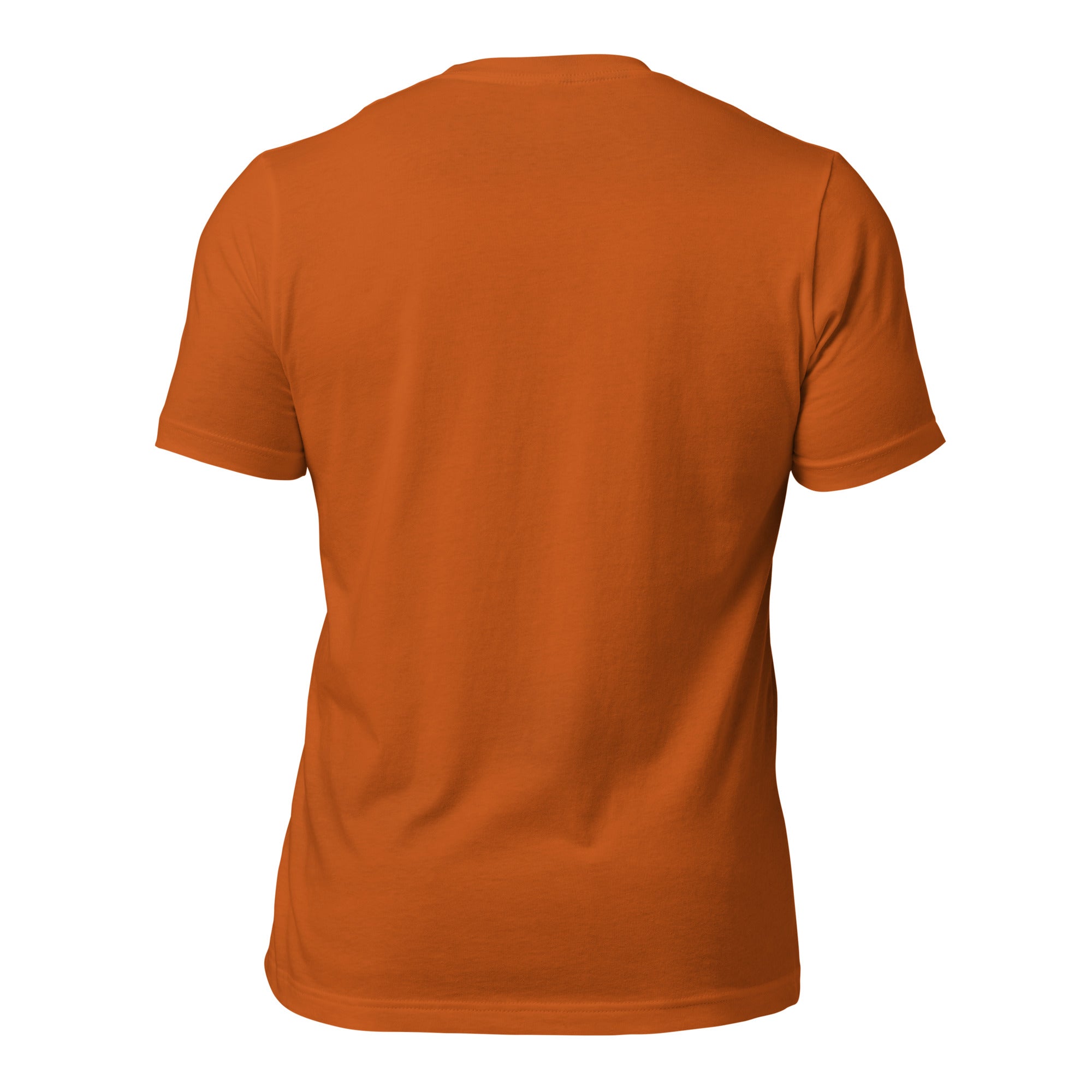 Unisex cotton t-shirt Free Camping is not a Crime on bright colors