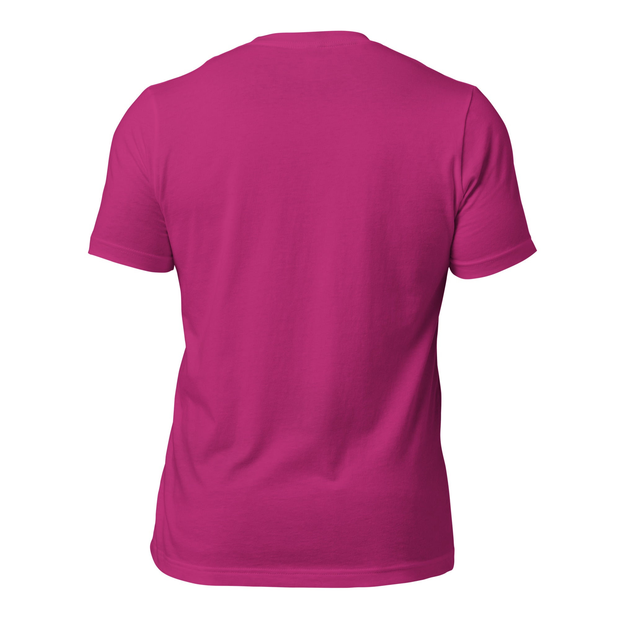 Unisex cotton t-shirt Gondolas in the mist on bright colors