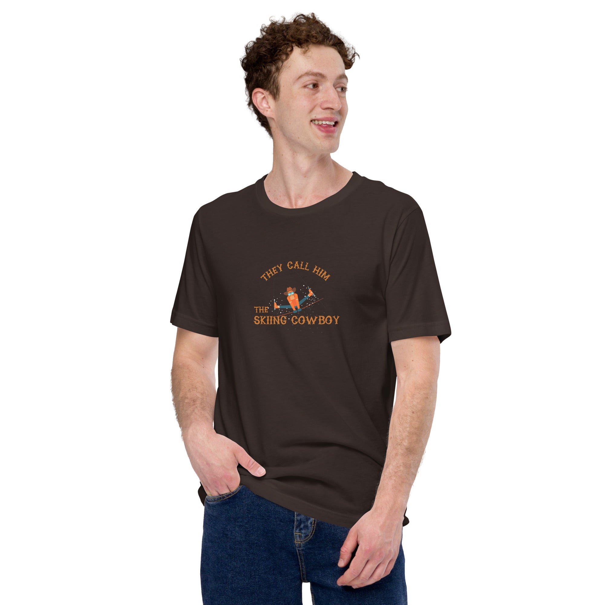 Unisex t-shirt Hot Dogger on dark colors