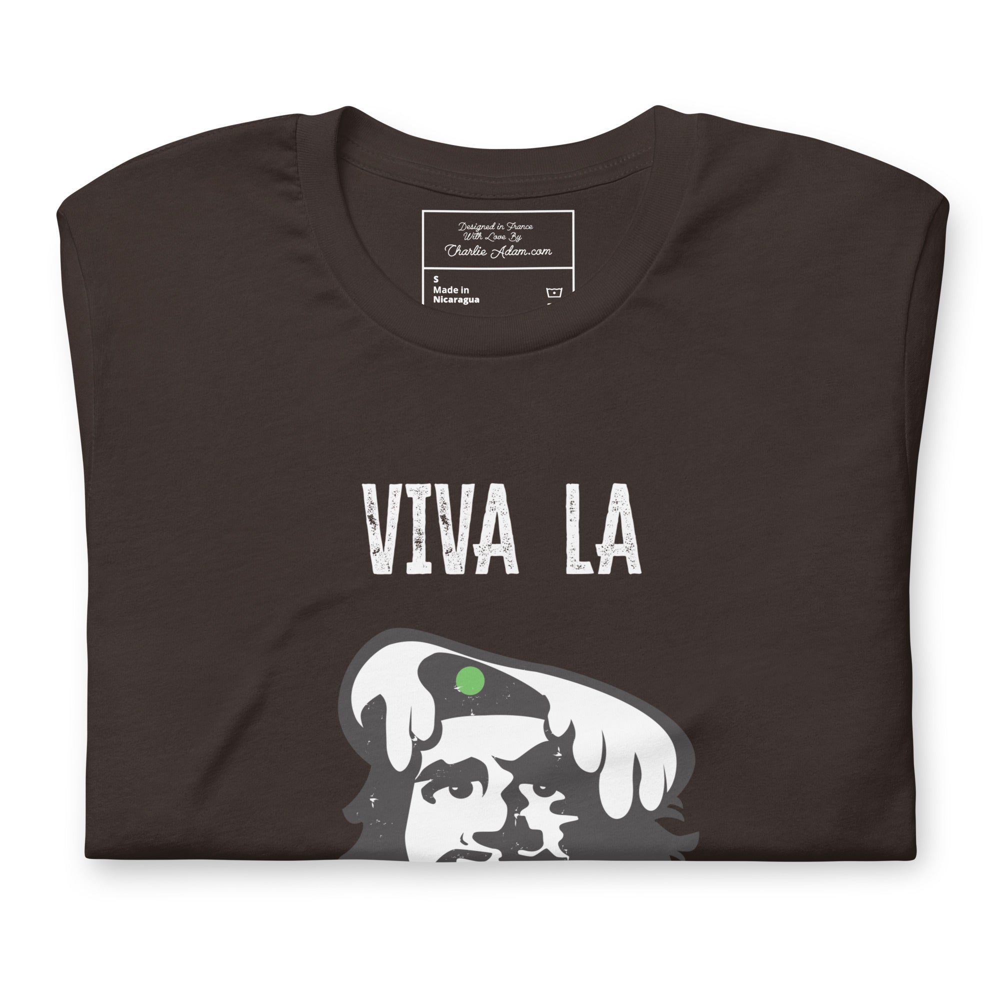 Unisex t-shirt Viva la Rebolochon on dark colors