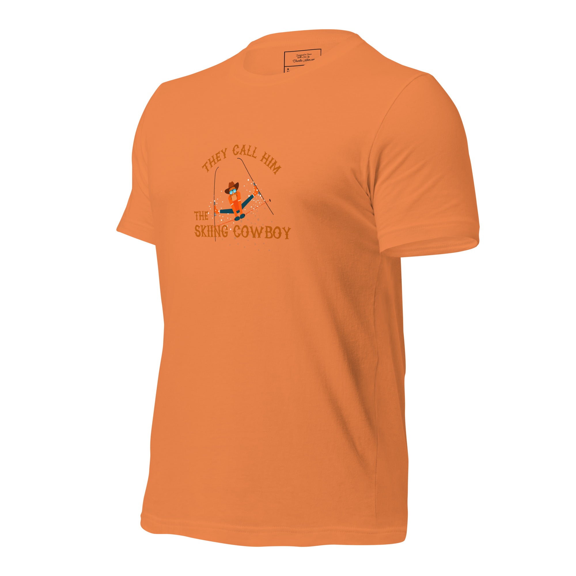 T-shirt en coton unisexe Hot Dogger sur couleurs vives