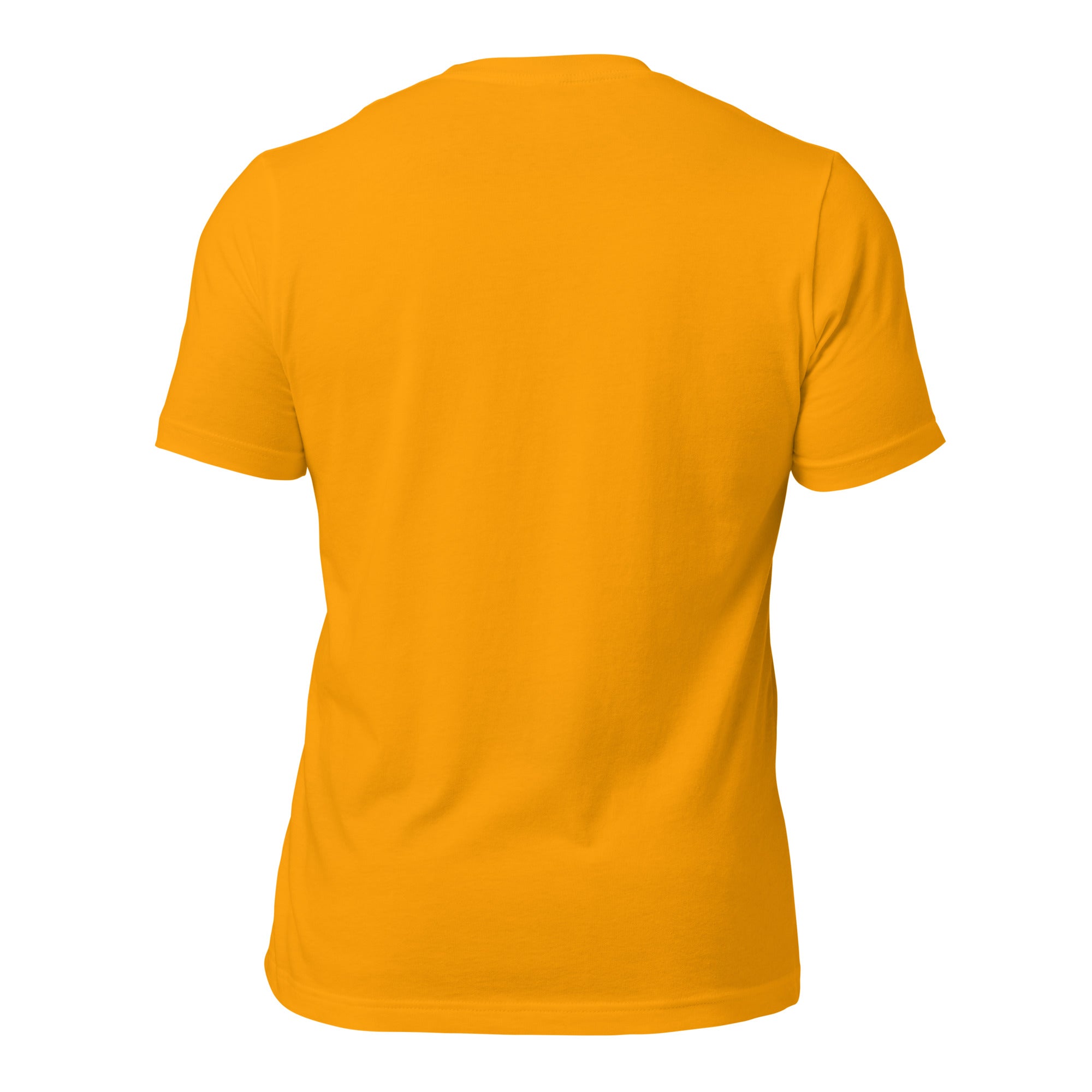 Unisex cotton t-shirt Free Camping is not a Crime on bright colors