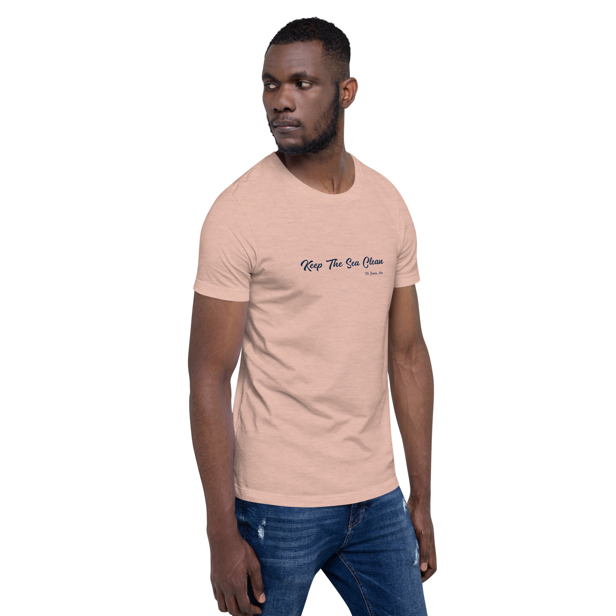 Unisex t-shirt Keep The Sea Clean on light heather colors