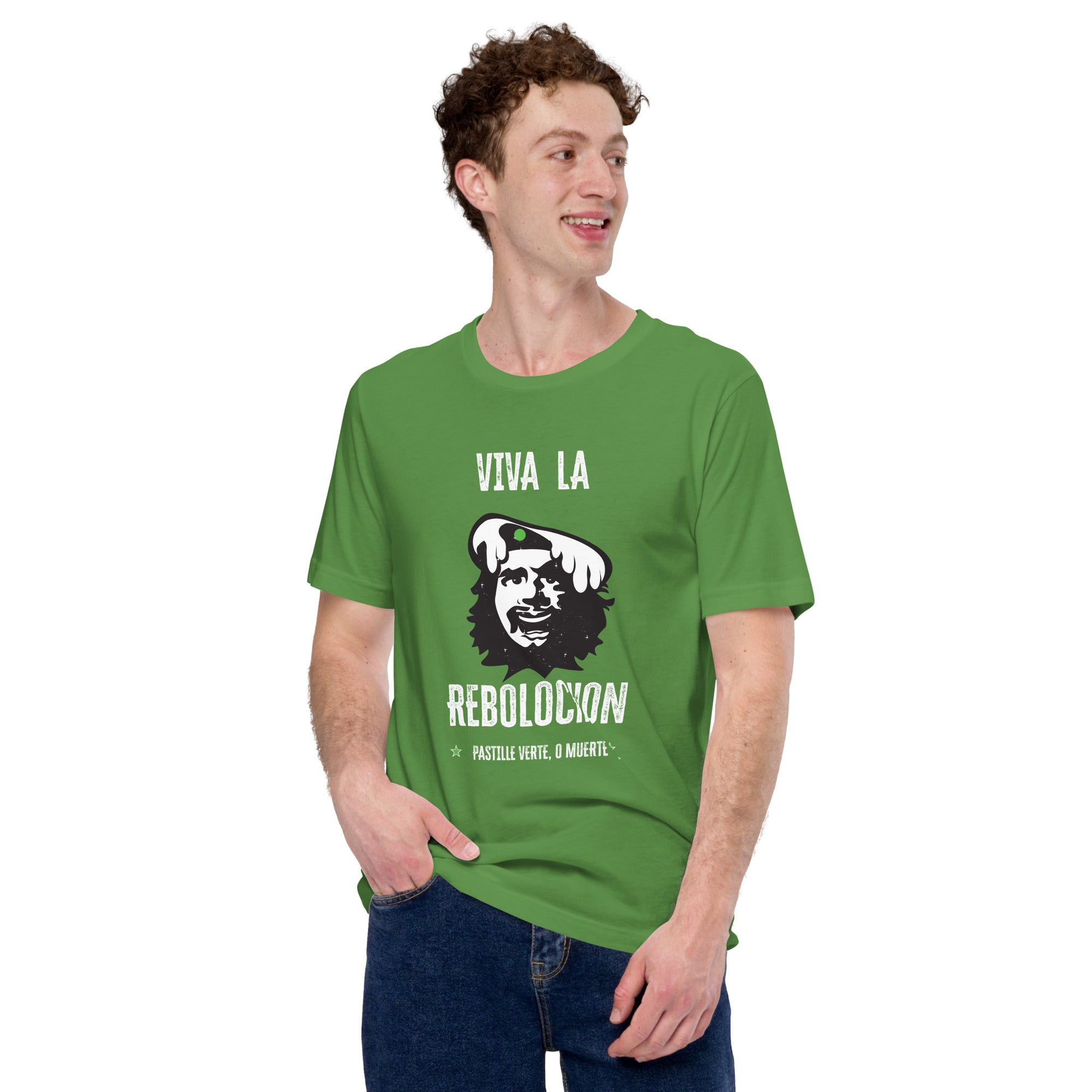 Unisex t-shirt Viva la Rebolochon on dark colors