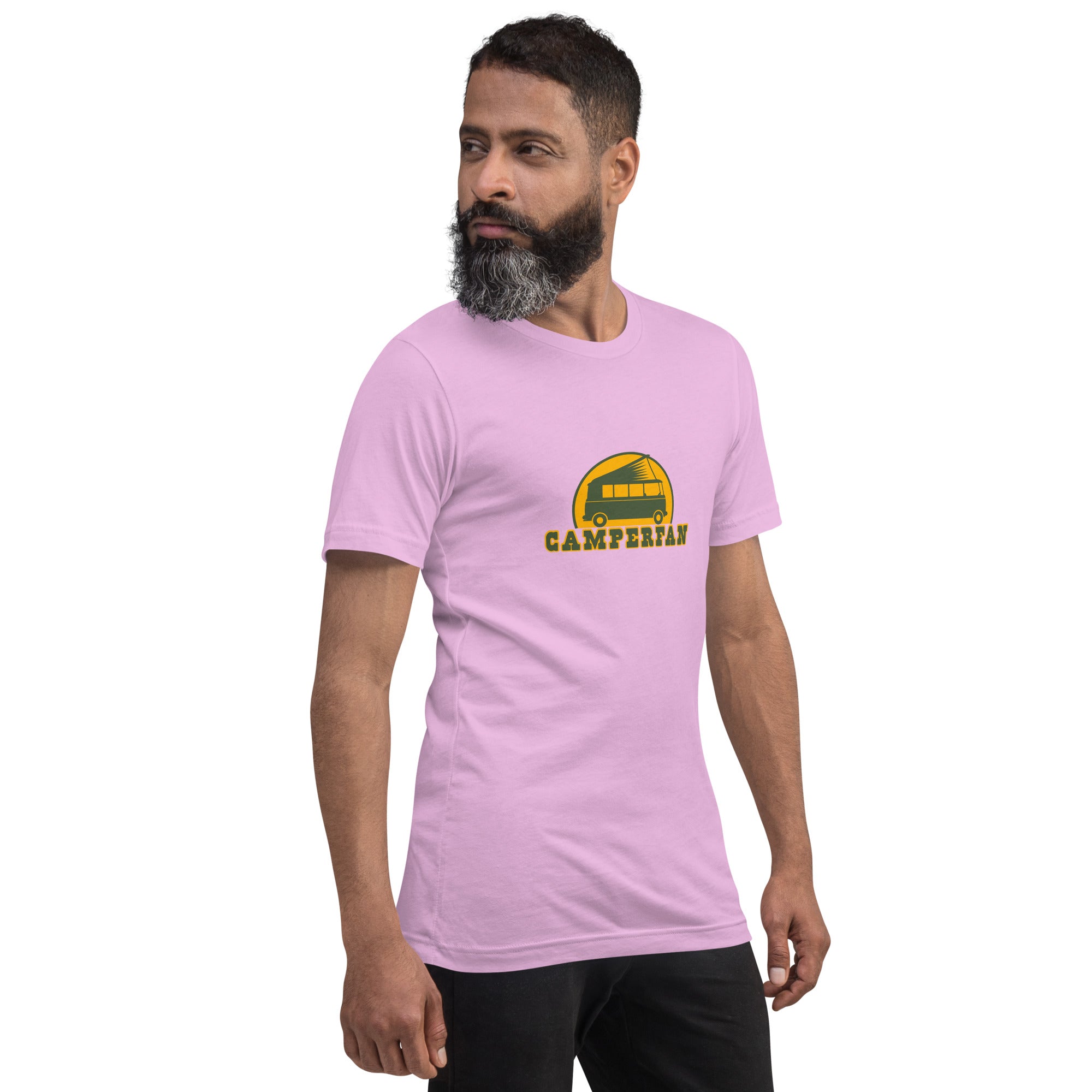 Unisex cotton t-shirt Camperfan on light colors