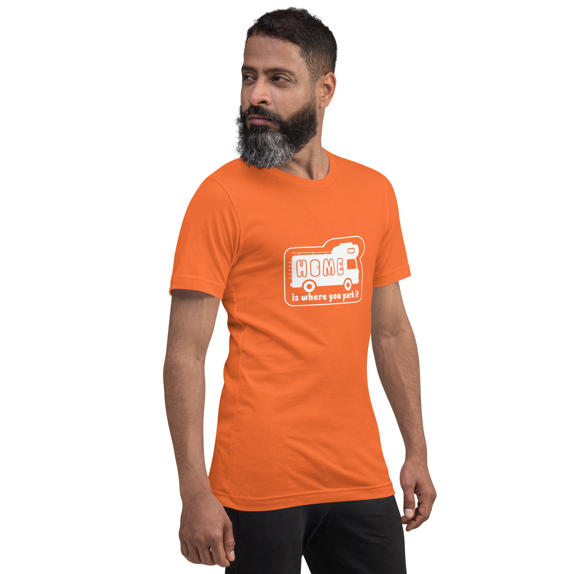 T-shirt en coton unisexe Bold Camper Van sur couleurs vives