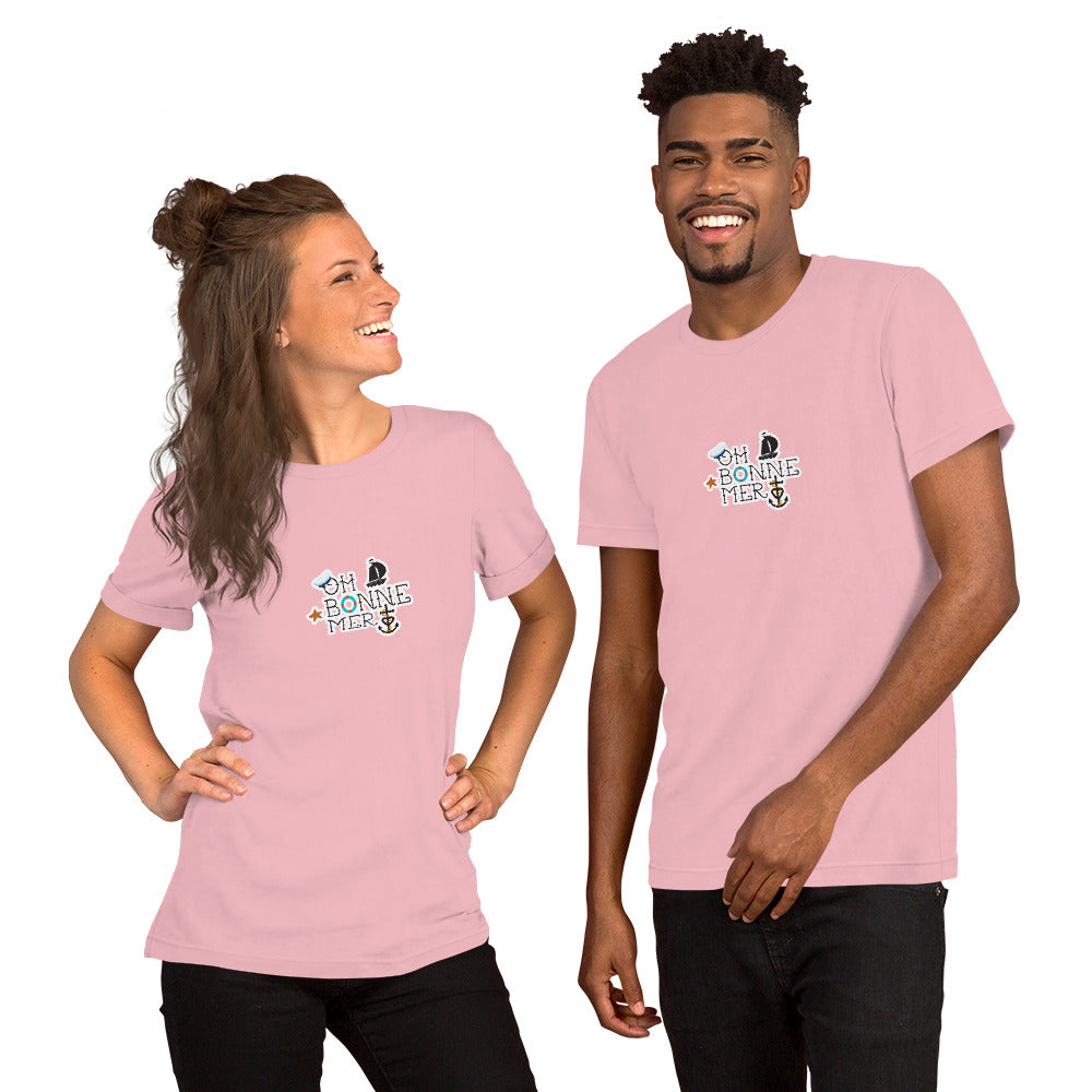 Unisex t-shirt Oh Bonne Mer 3 on light colors