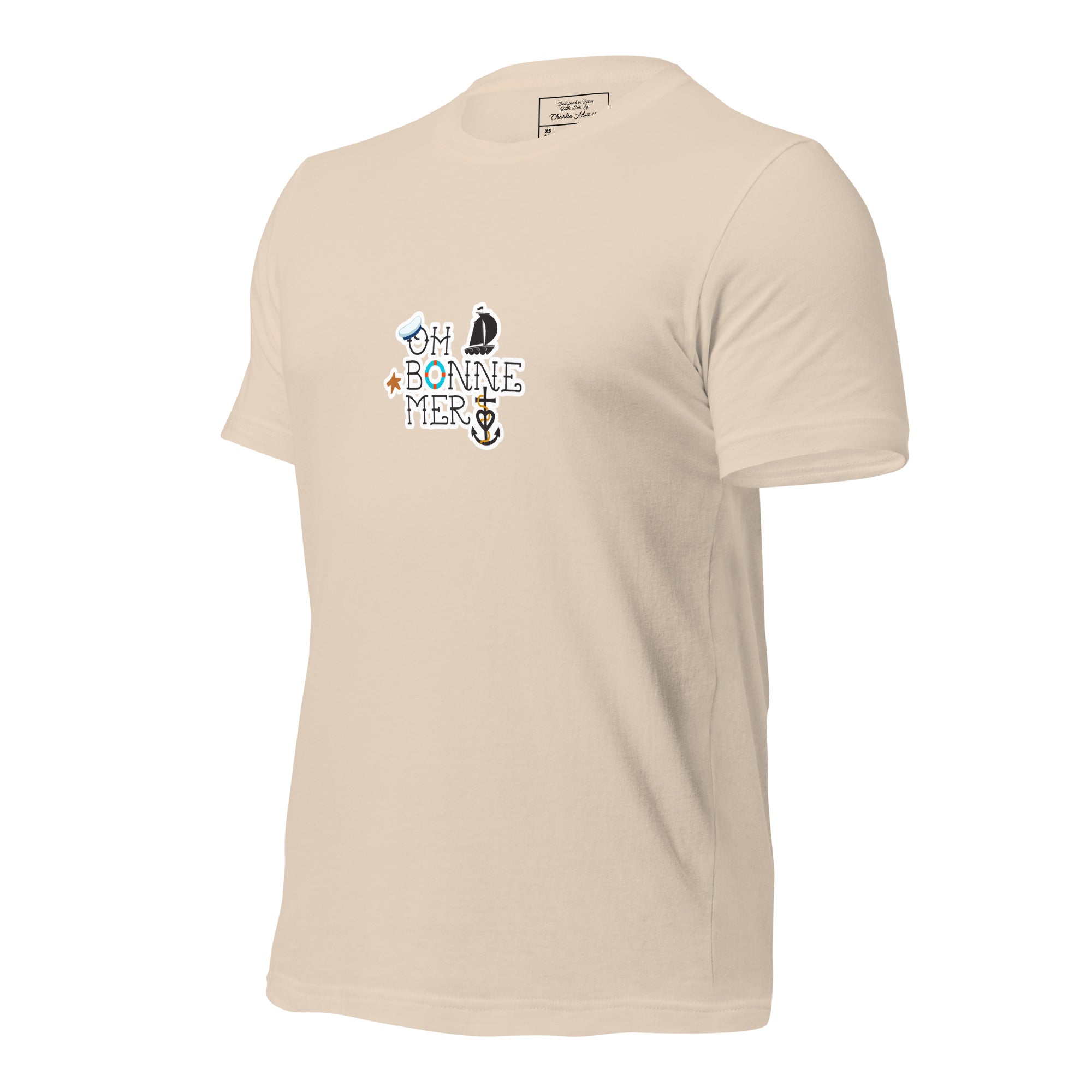 Unisex t-shirt Oh Bonne Mer 3 on light colors