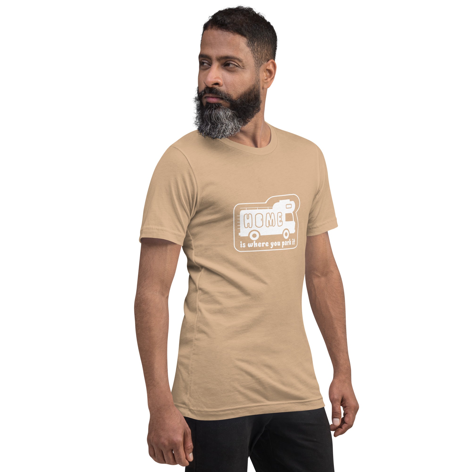 T-shirt en coton unisexe Bold Camper Van sur couleurs vives