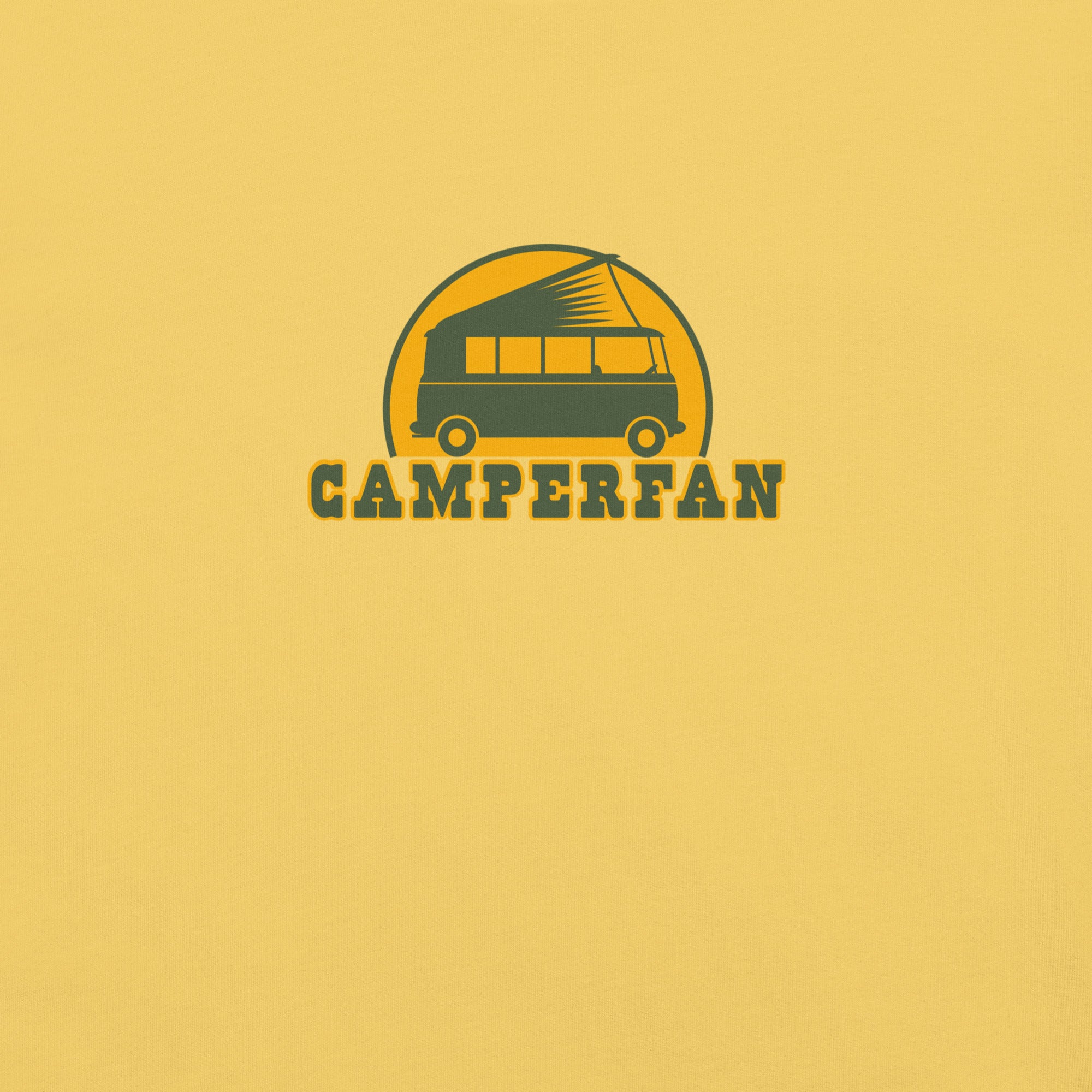 Unisex cotton t-shirt Camperfan on light colors