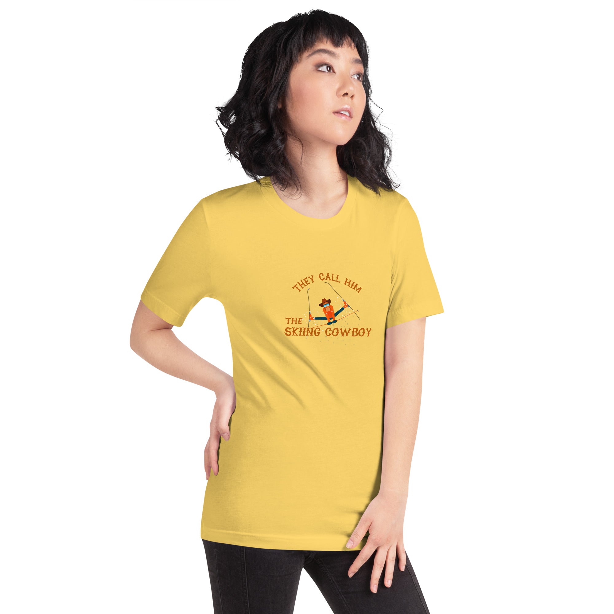 T-shirt en coton unisexe Hot Dogger sur couleurs vives