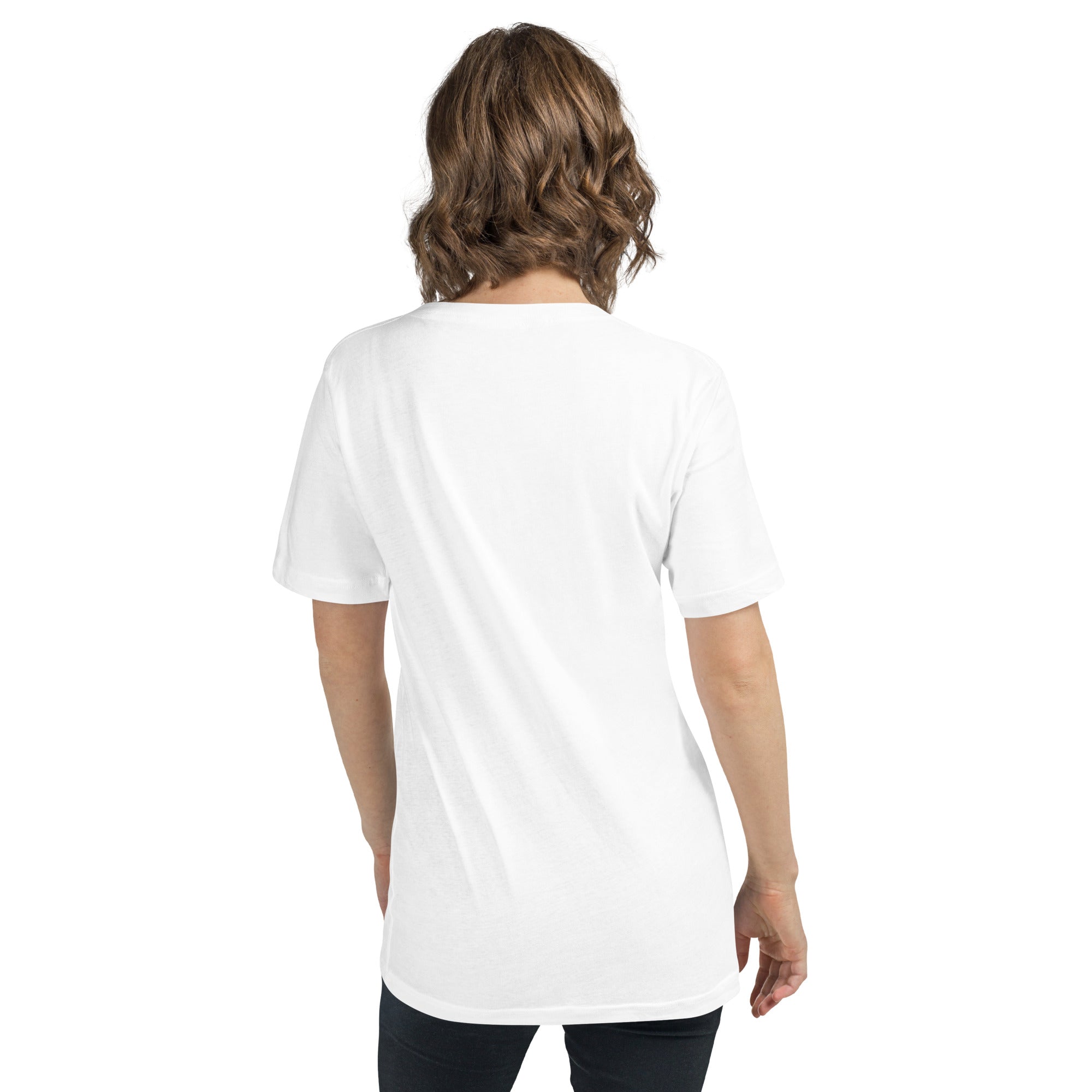 Unisex V-Neck T-Shirt Roller Disco