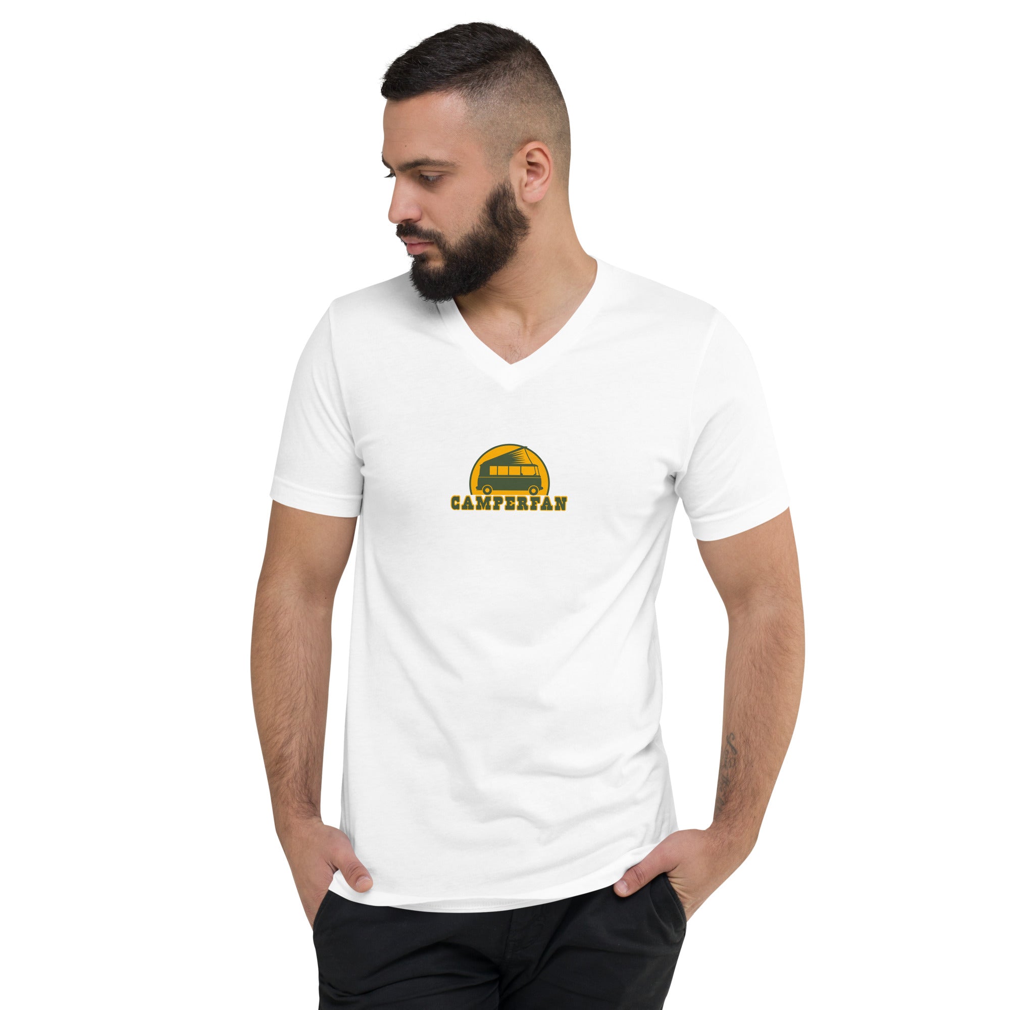 T-shirt unisexe Col V Camperfan