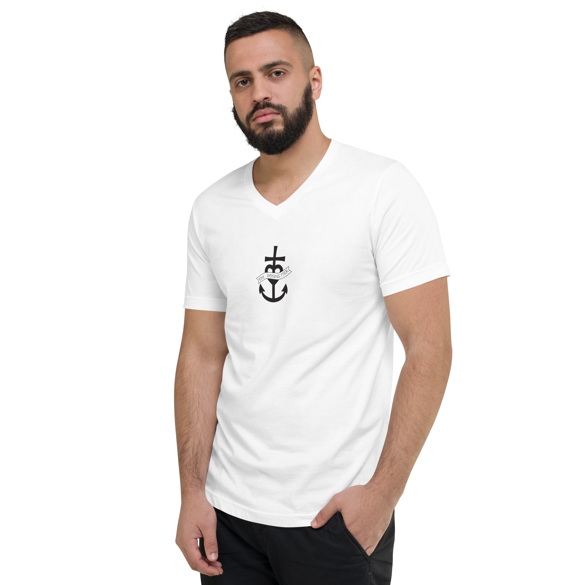 T-shirt unisexe Col V Oh Bonne Mer 1