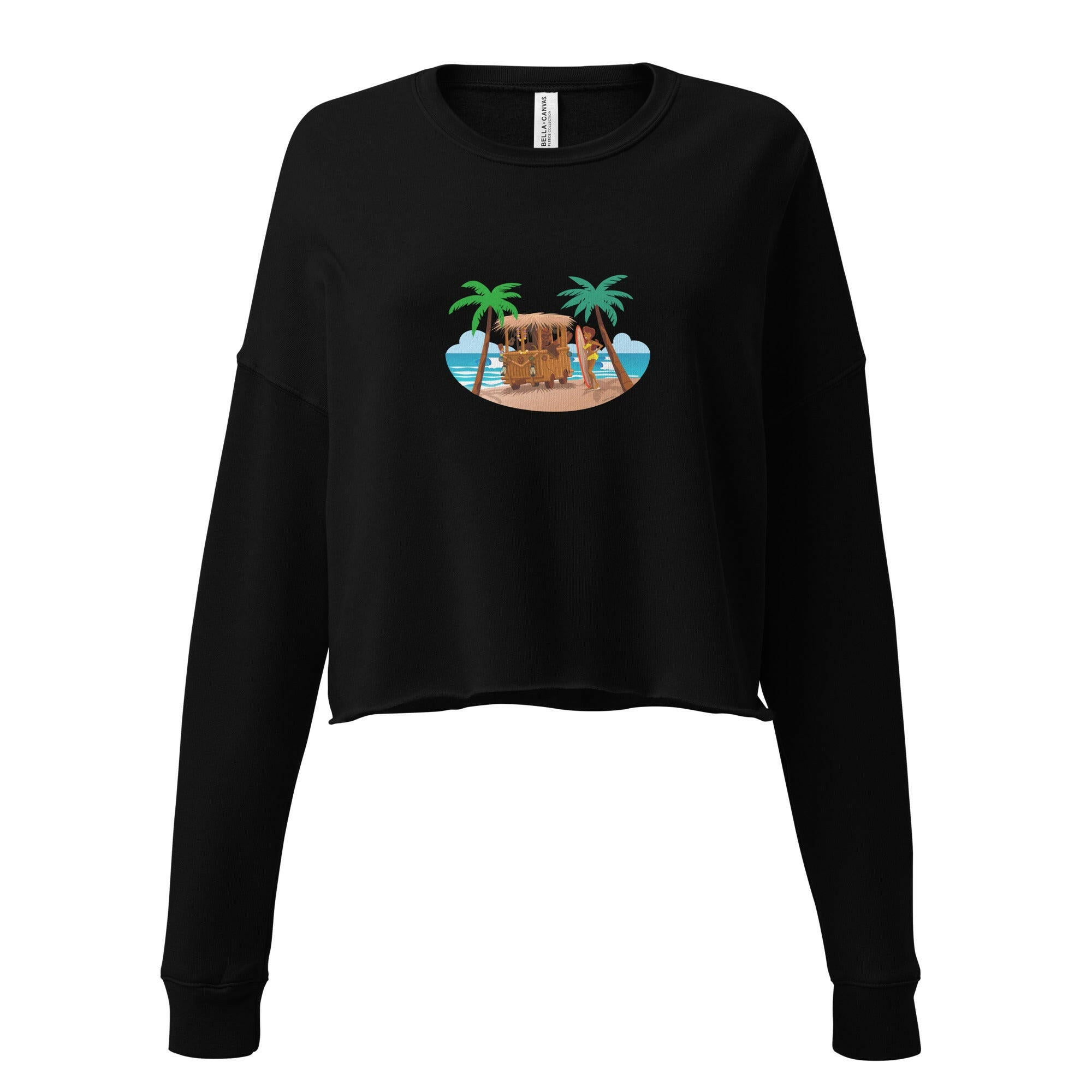 Crop Sweatshirt Tiki Kombi