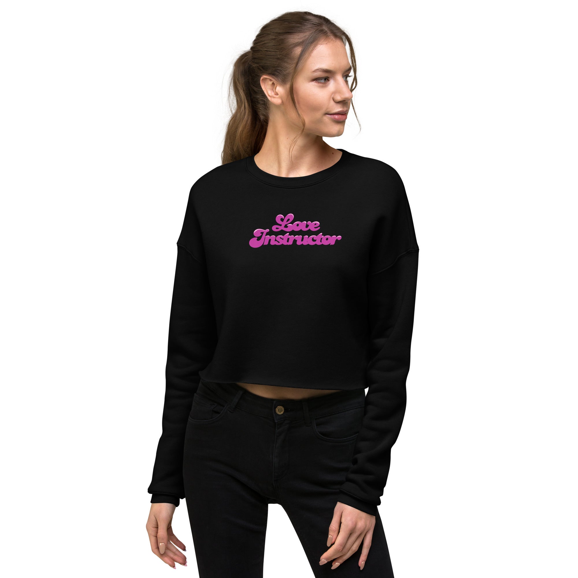 Crop Sweatshirt Love instructor