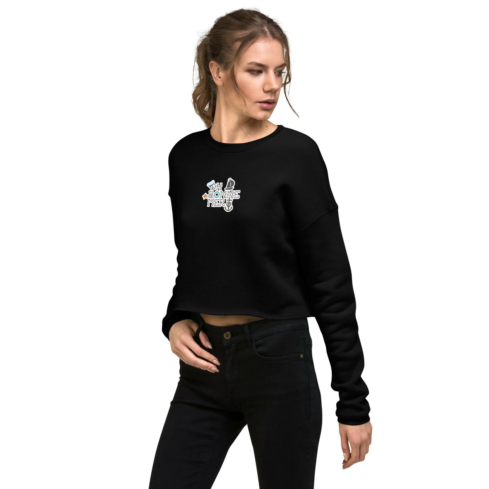 Sweat-Shirt Crop-Top Oh Bonne Mer 3