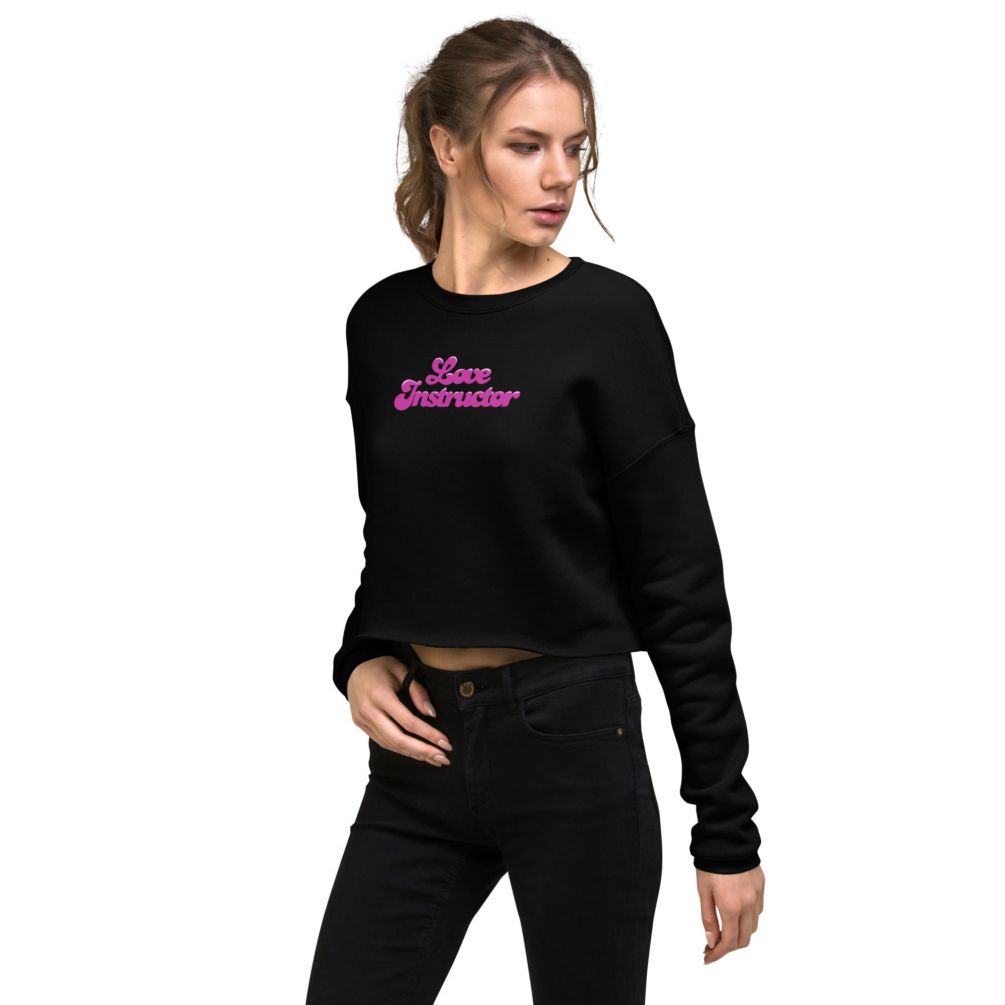 Crop Sweatshirt Love instructor