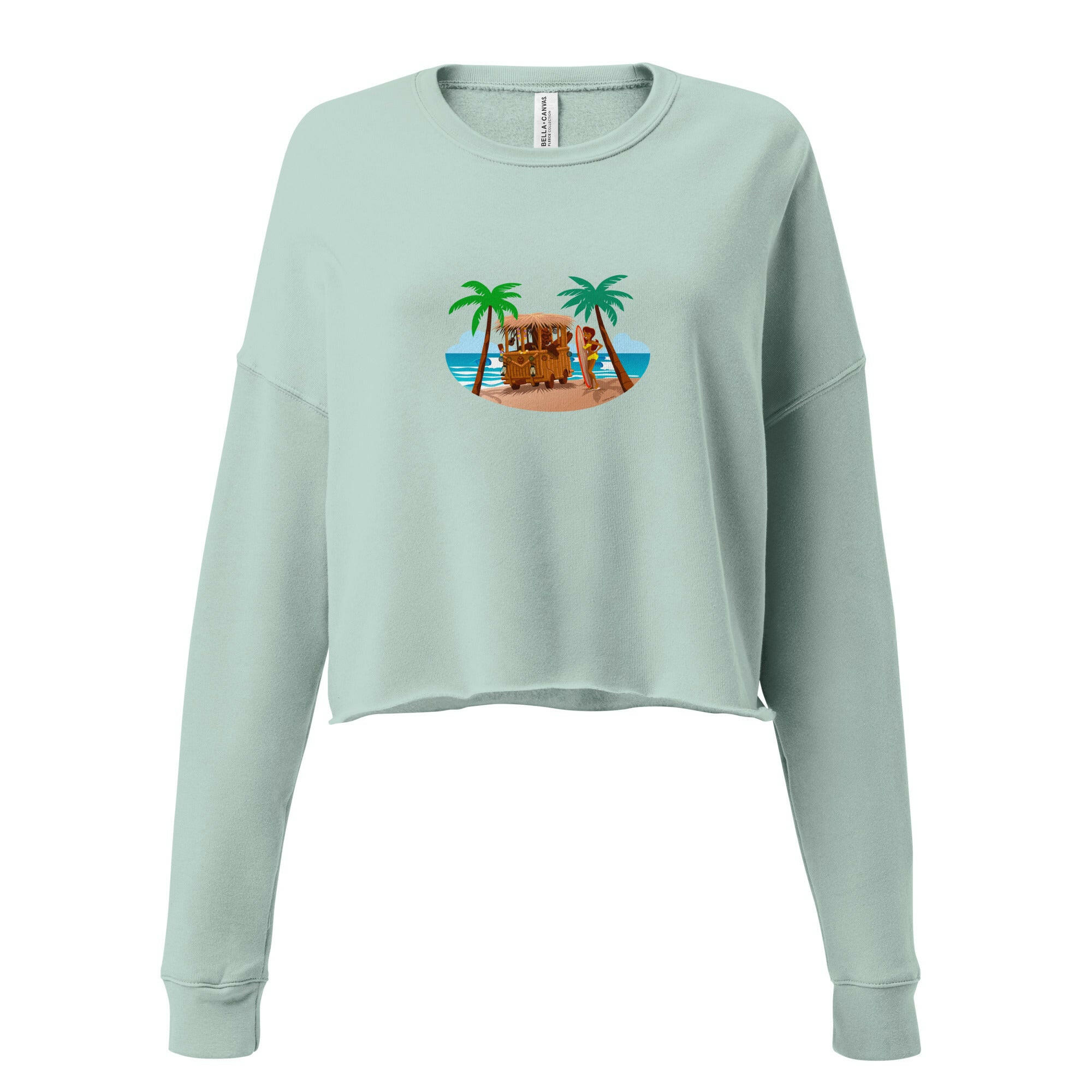 Crop Sweatshirt Tiki Kombi