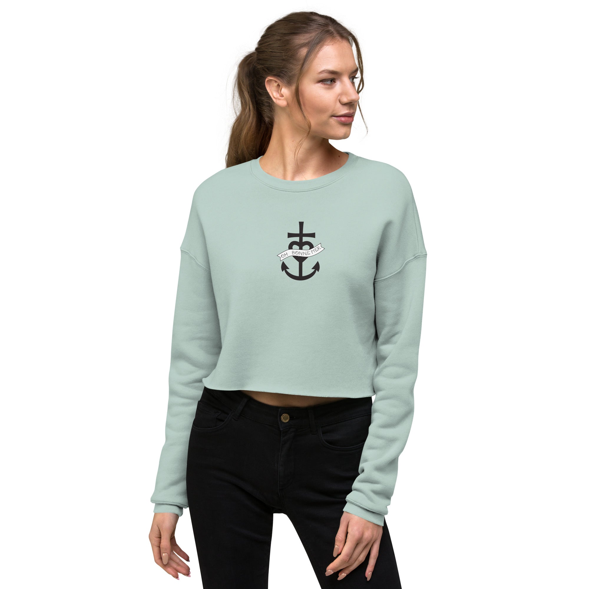 Sweat-Shirt Crop-Top Oh Bonne Mer 1