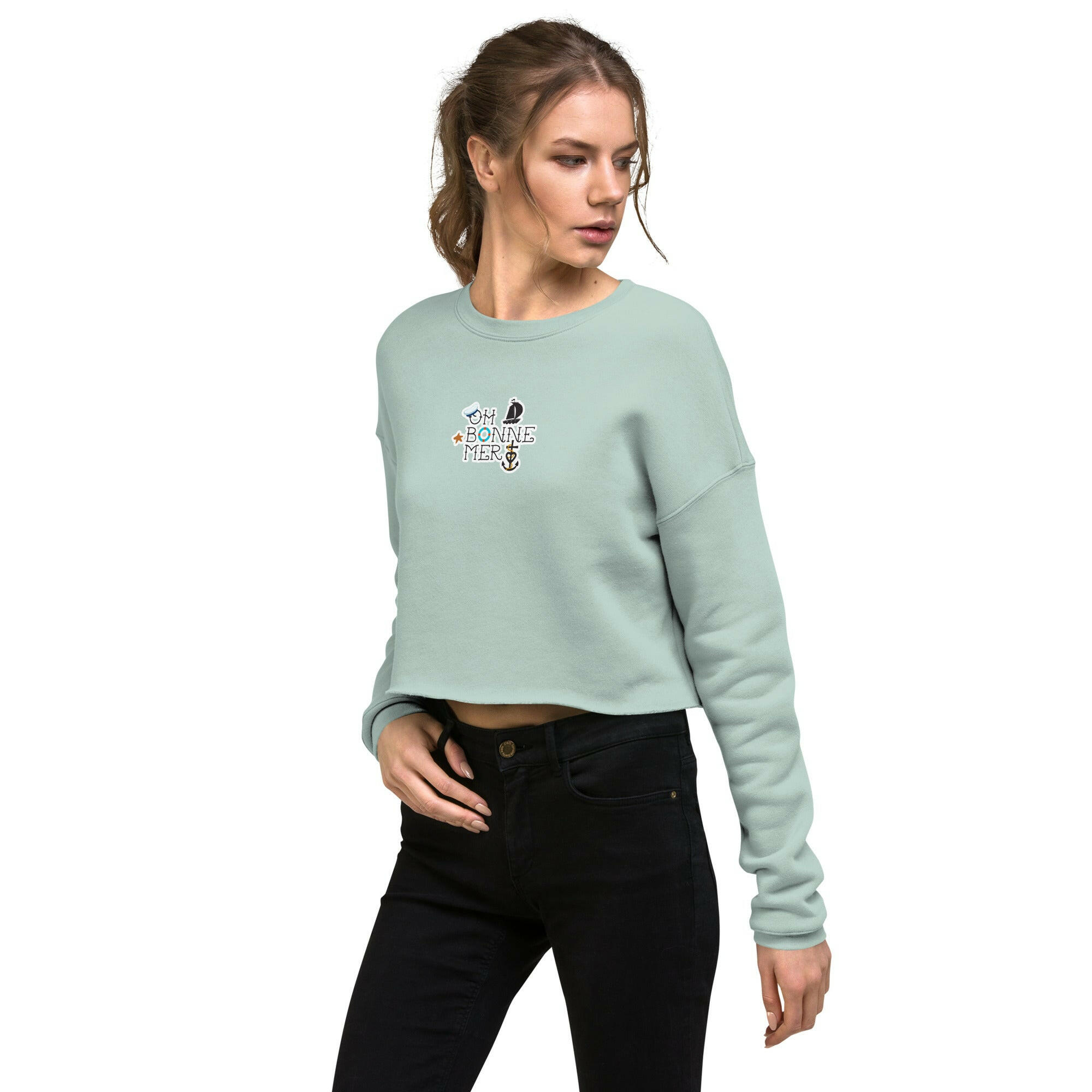 Sweat-Shirt Crop-Top Oh Bonne Mer 3