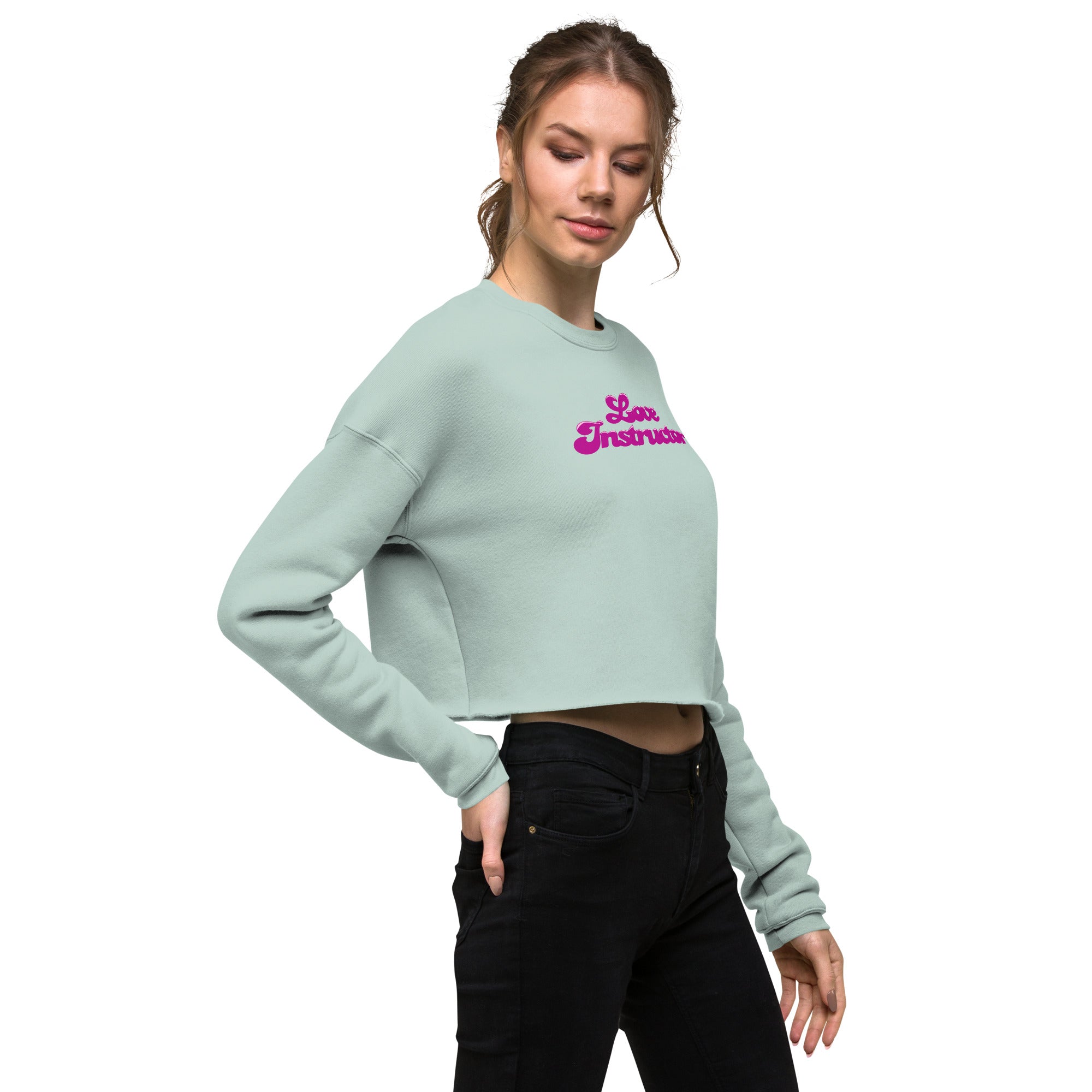 Crop Sweatshirt Love instructor