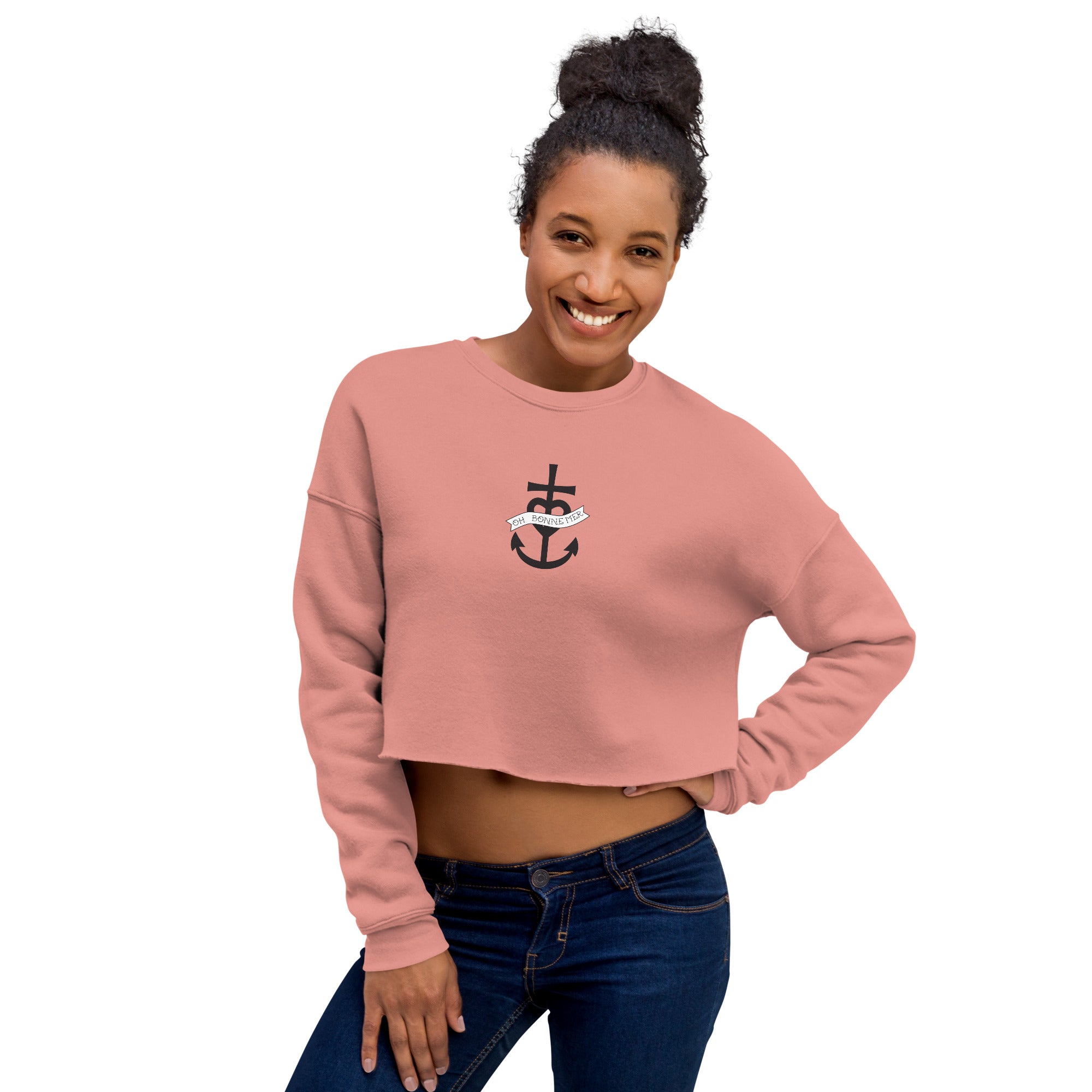 Sweat-Shirt Crop-Top Oh Bonne Mer 1