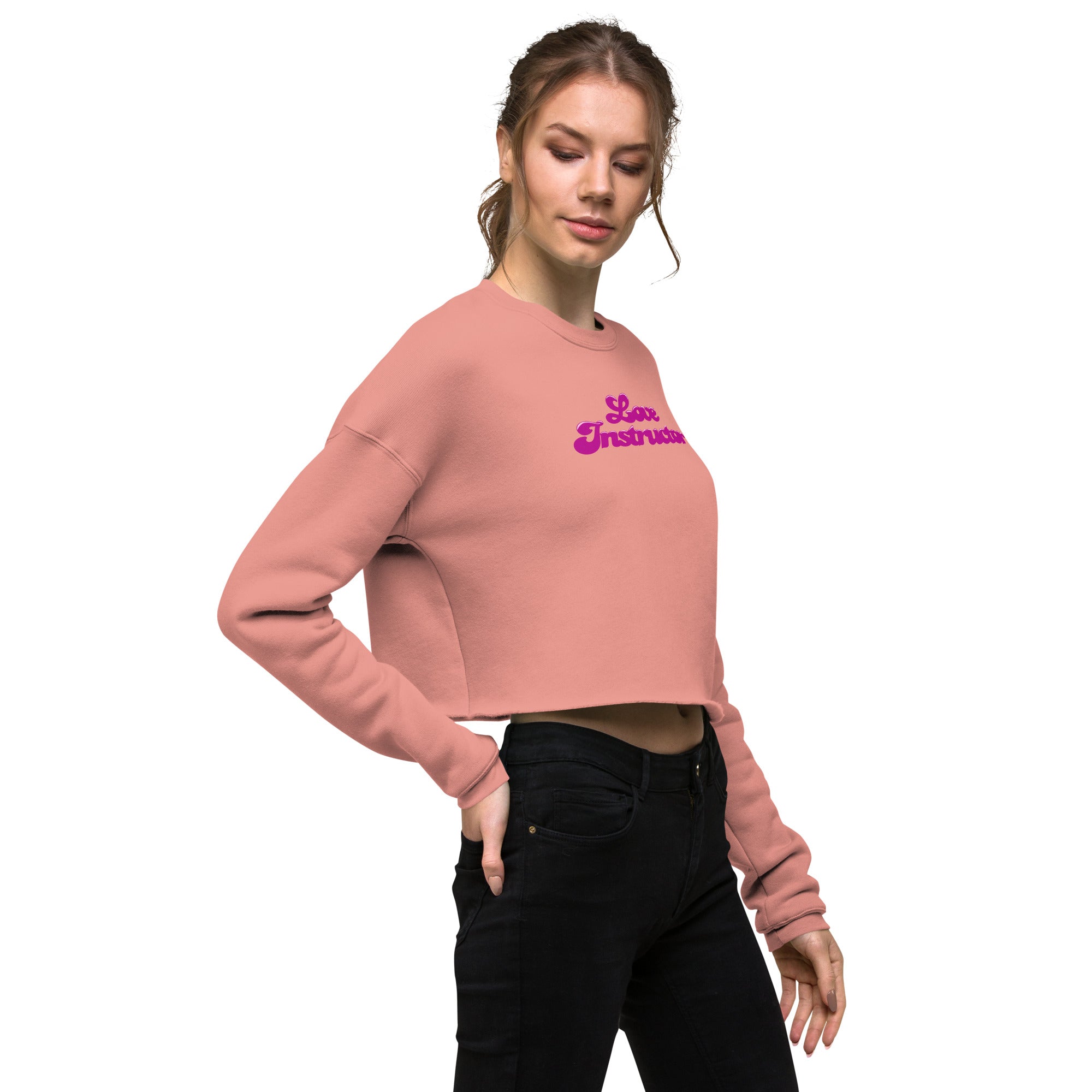 Crop Sweatshirt Love instructor