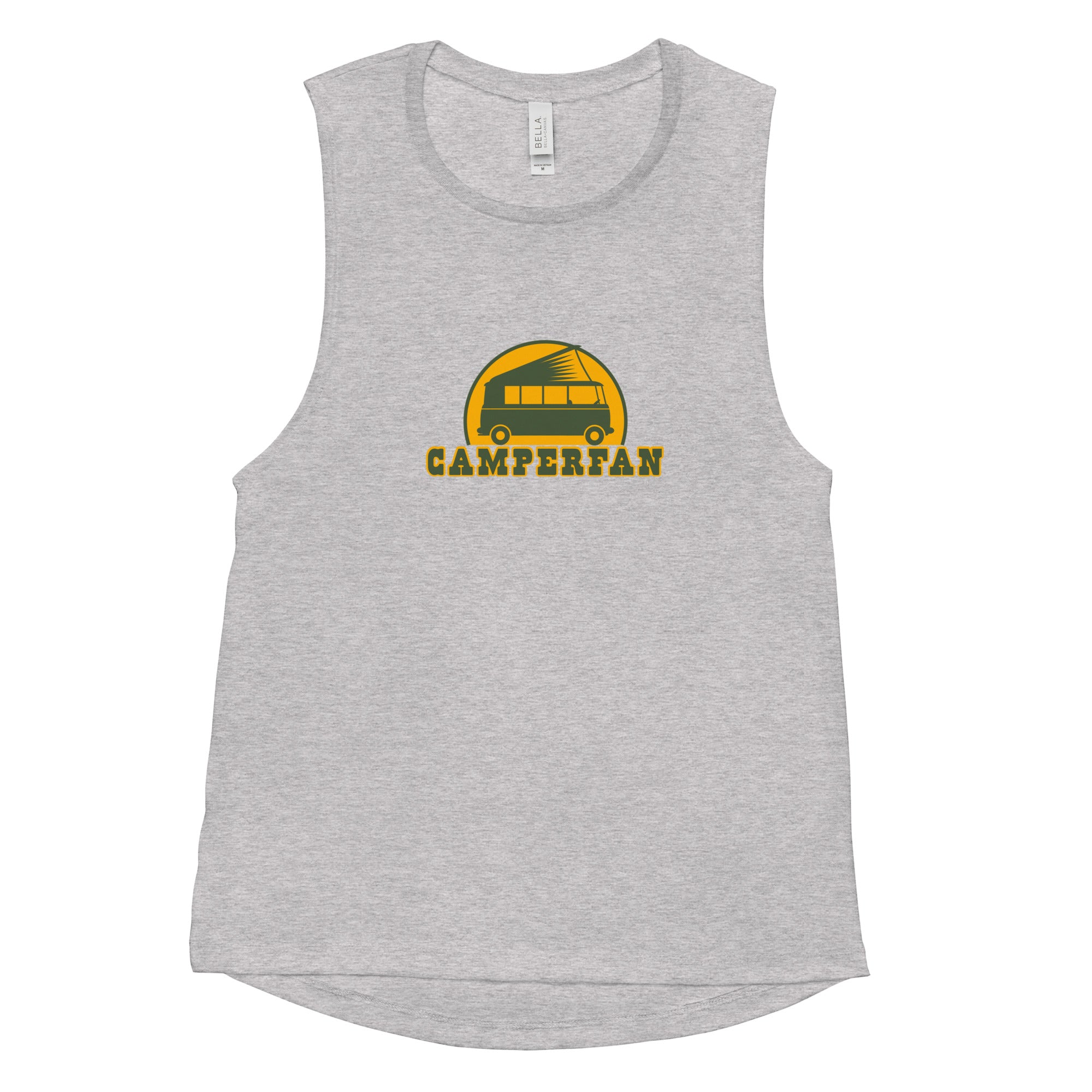 Ladies’ Muscle Tank Camperfan