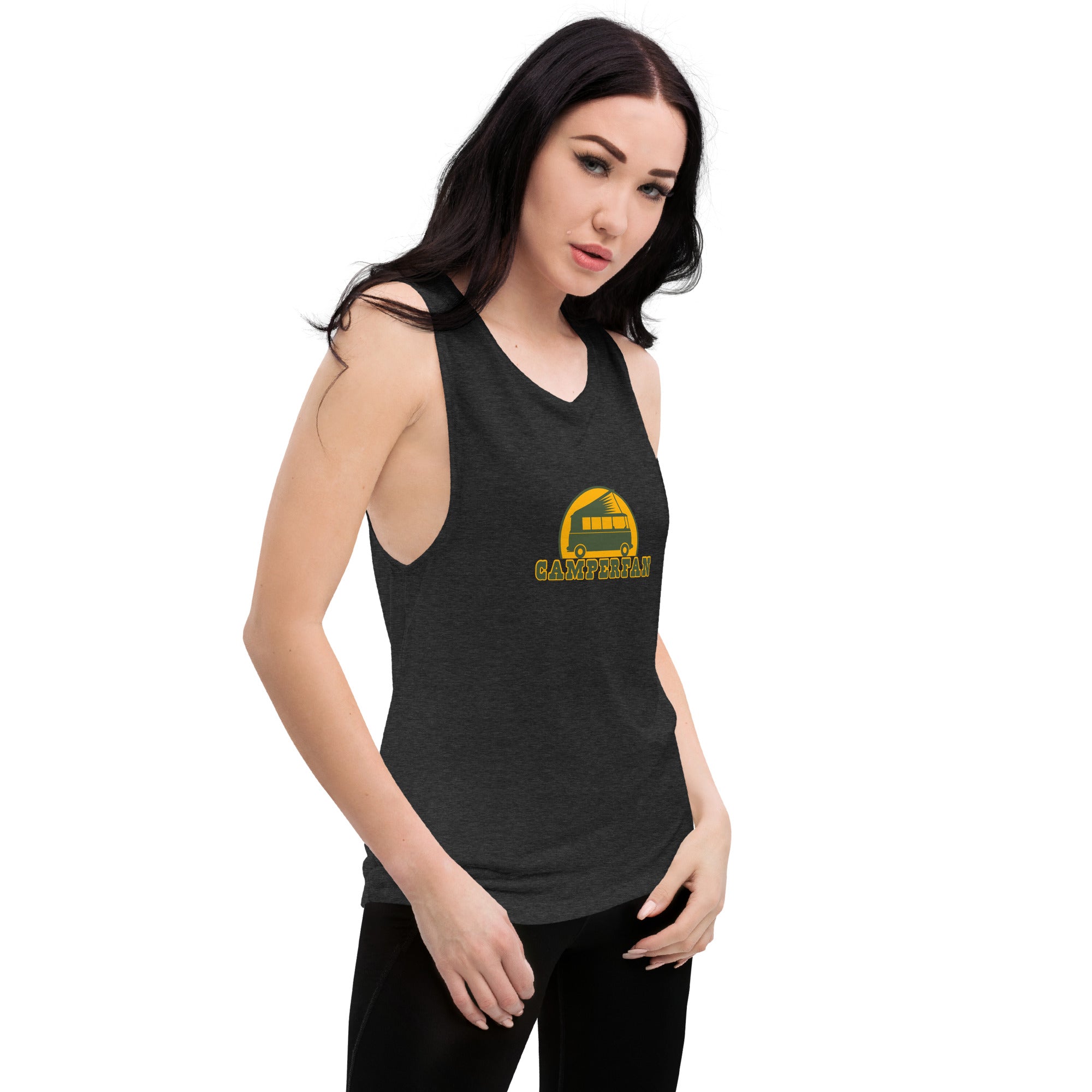 Ladies’ Muscle Tank Camperfan