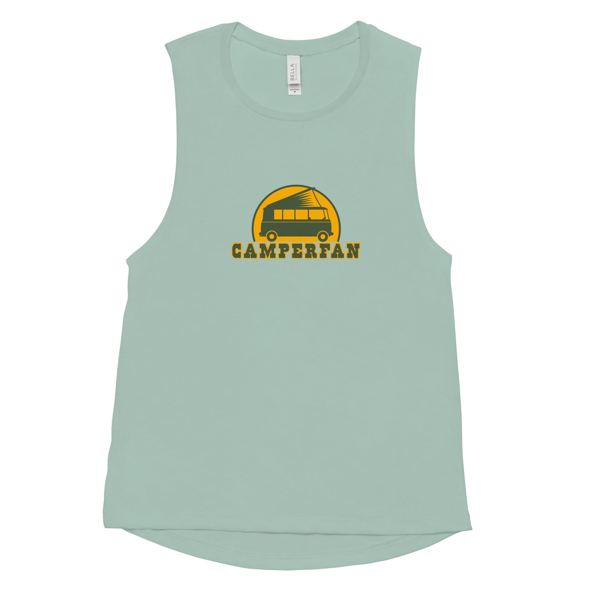 Ladies’ Muscle Tank Camperfan